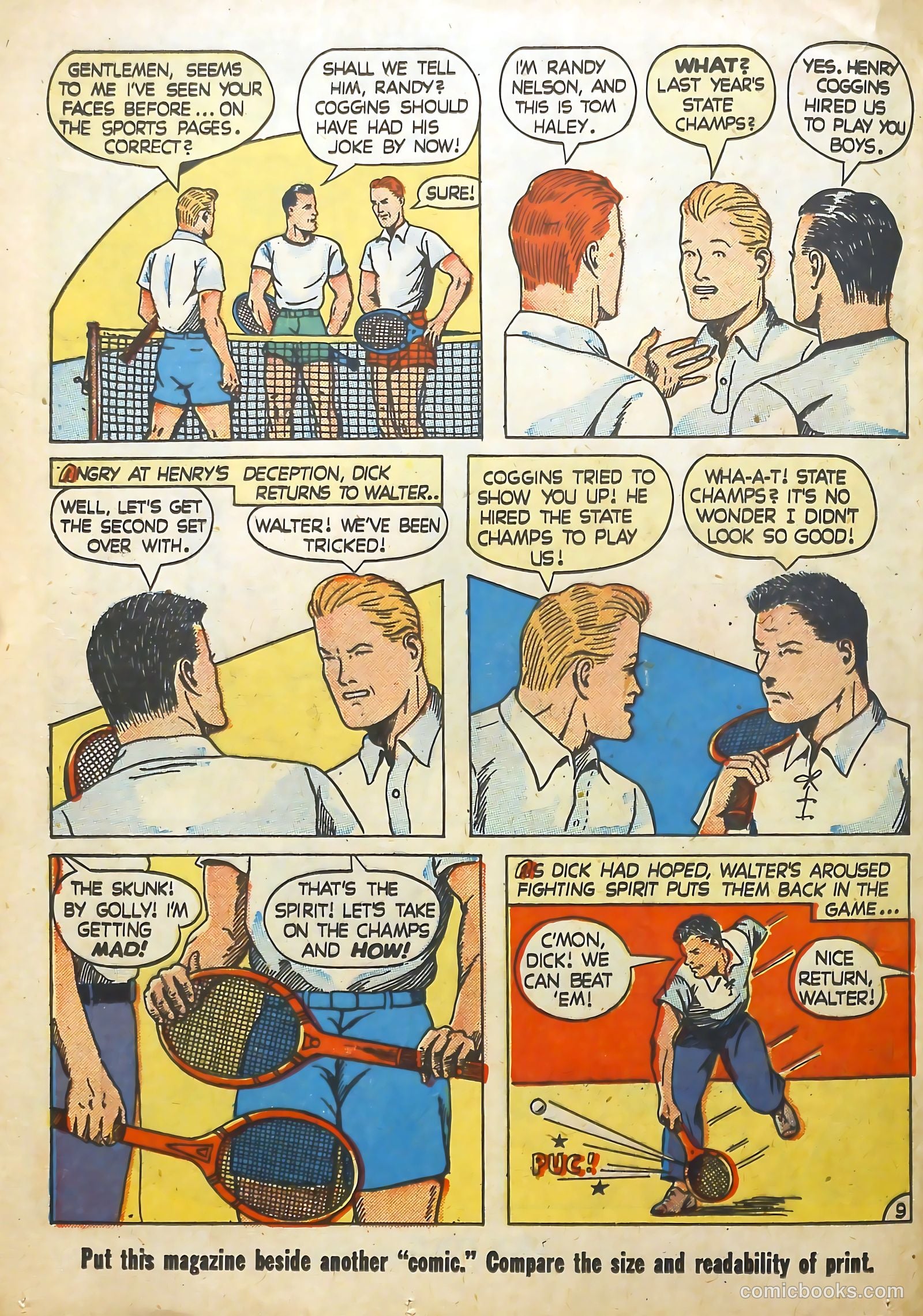 Dick Cole #5 (1948) — page 25 of 37