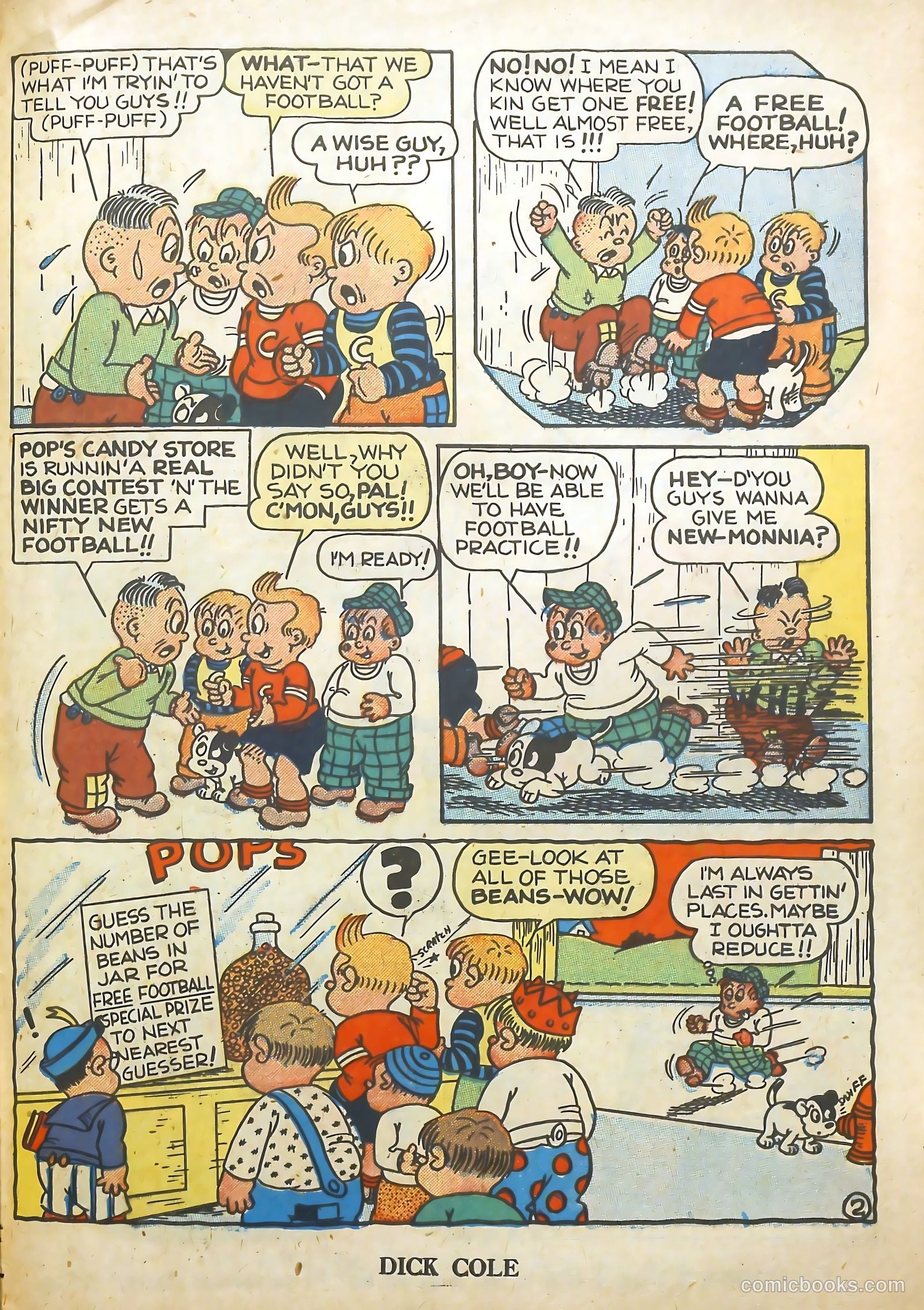 Dick Cole #5 (1948) — page 30 of 37