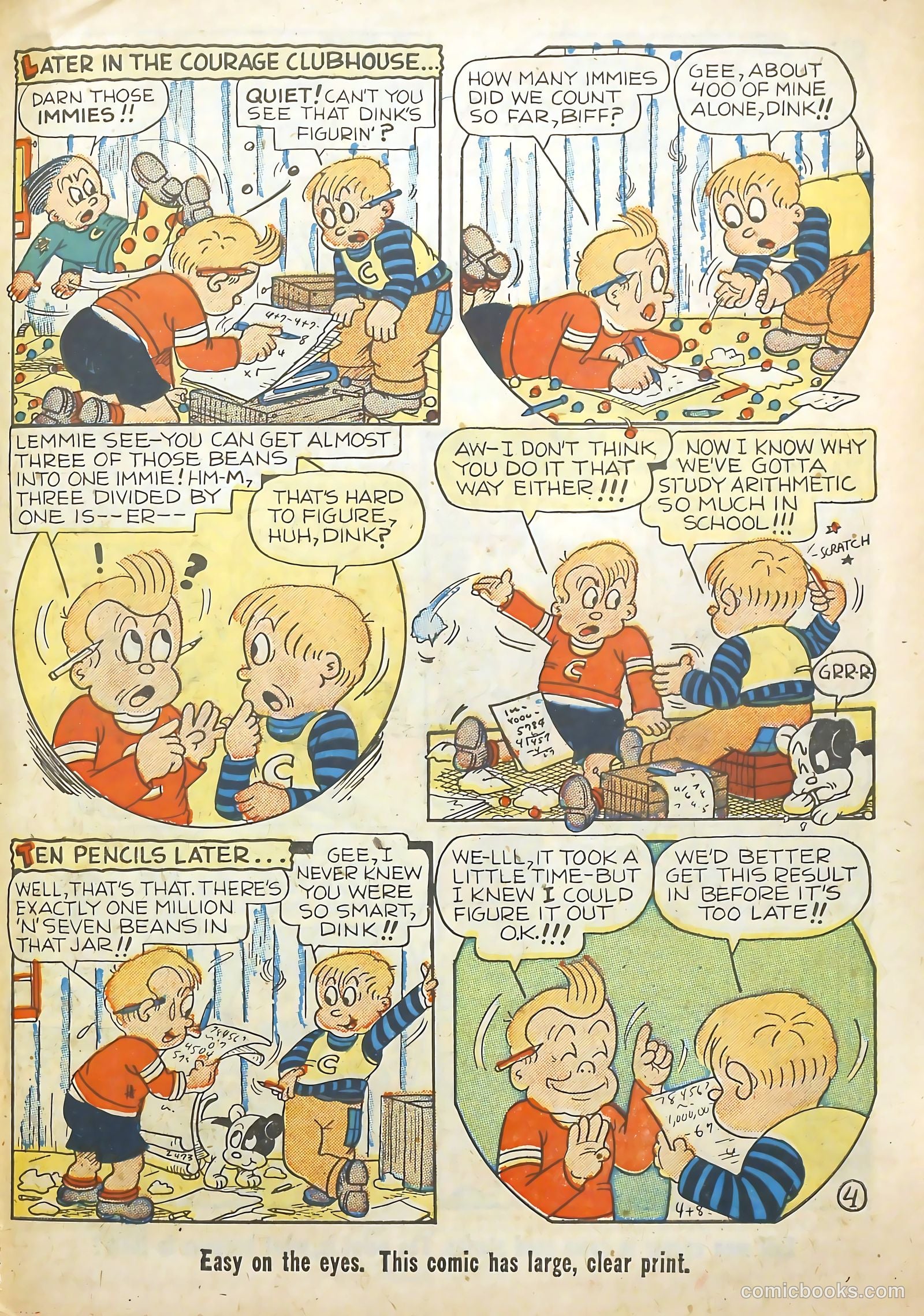 Dick Cole #5 (1948) — page 32 of 37