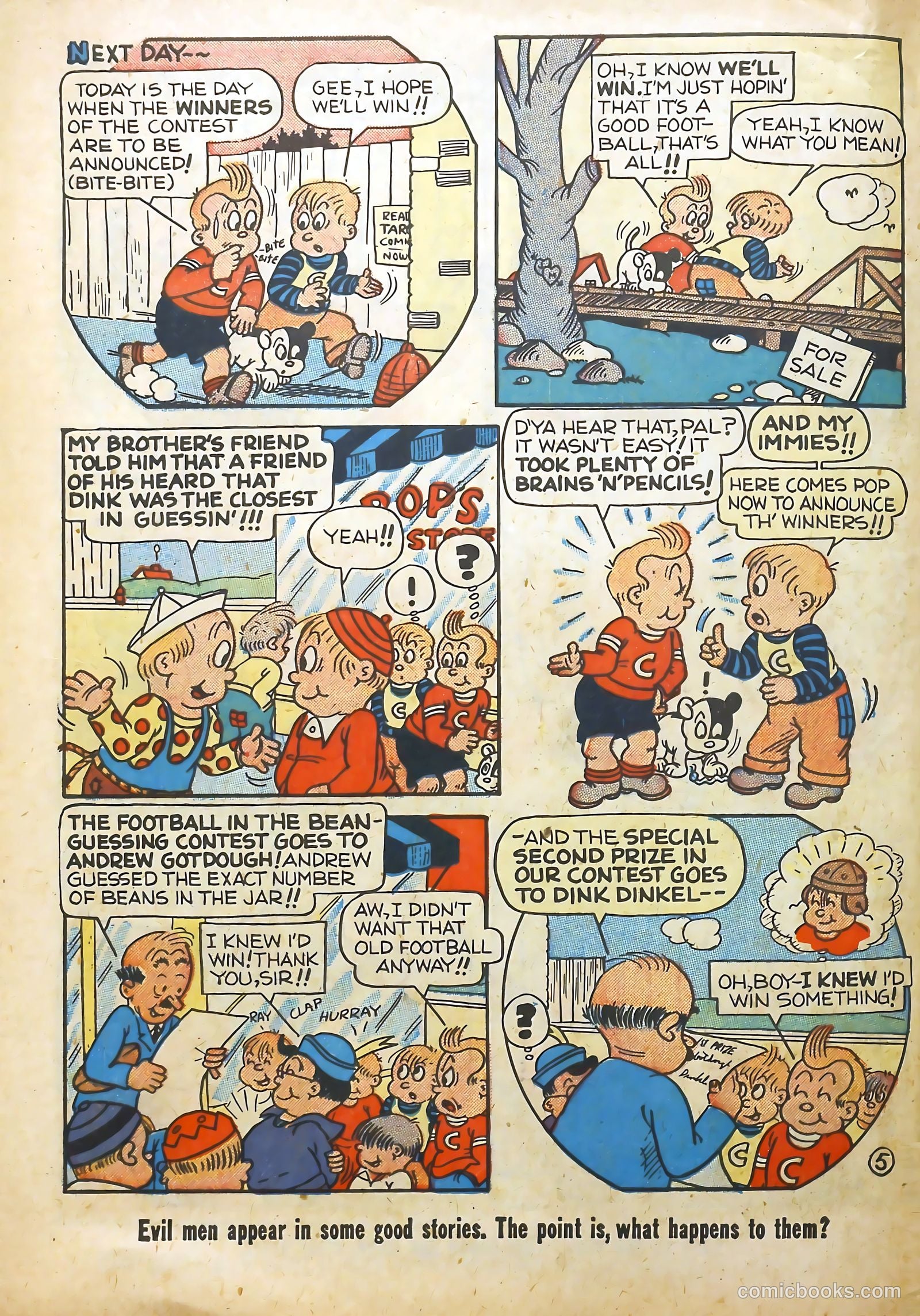 Dick Cole #5 (1948) — page 33 of 37