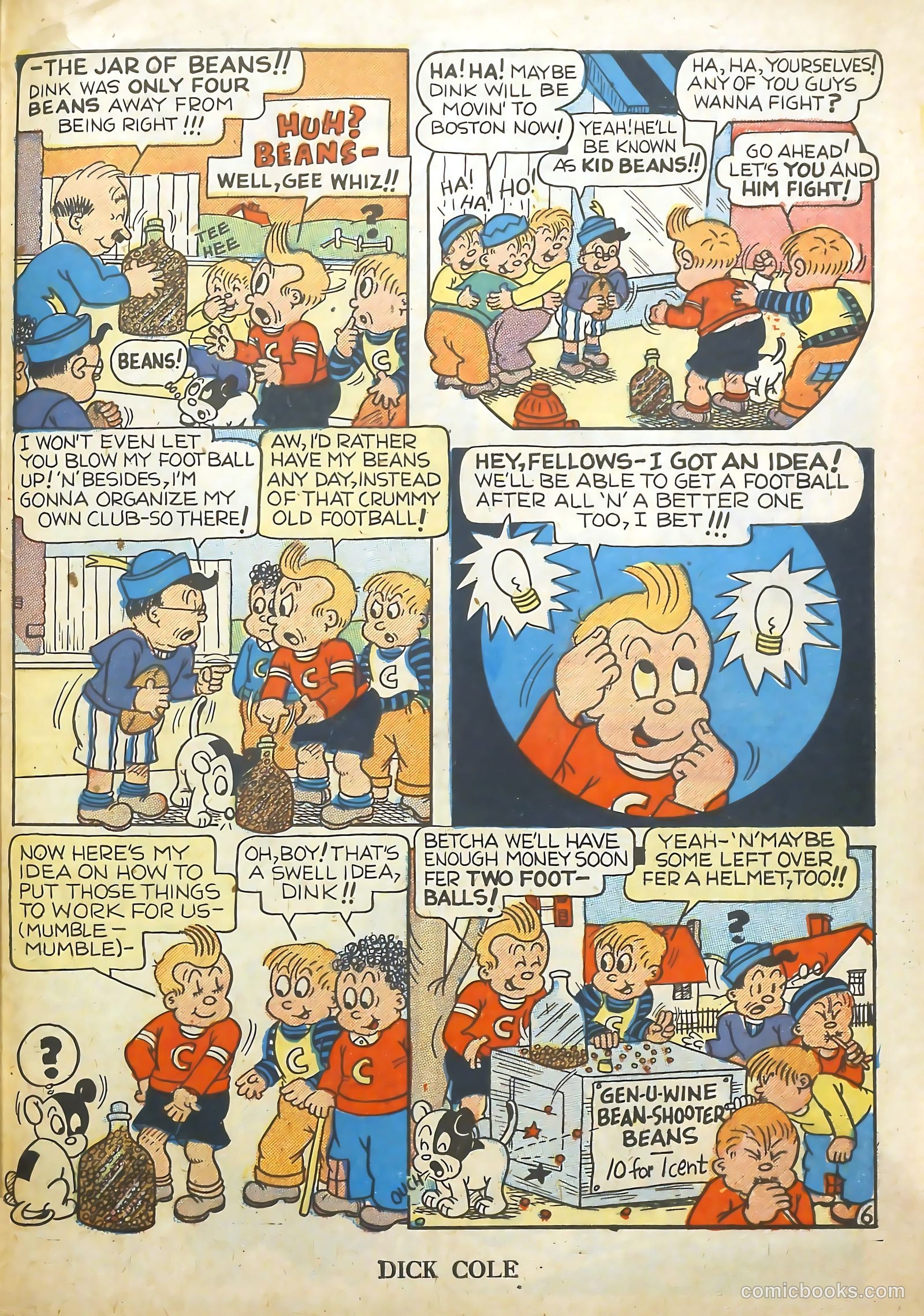 Dick Cole #5 (1948) — page 34 of 37