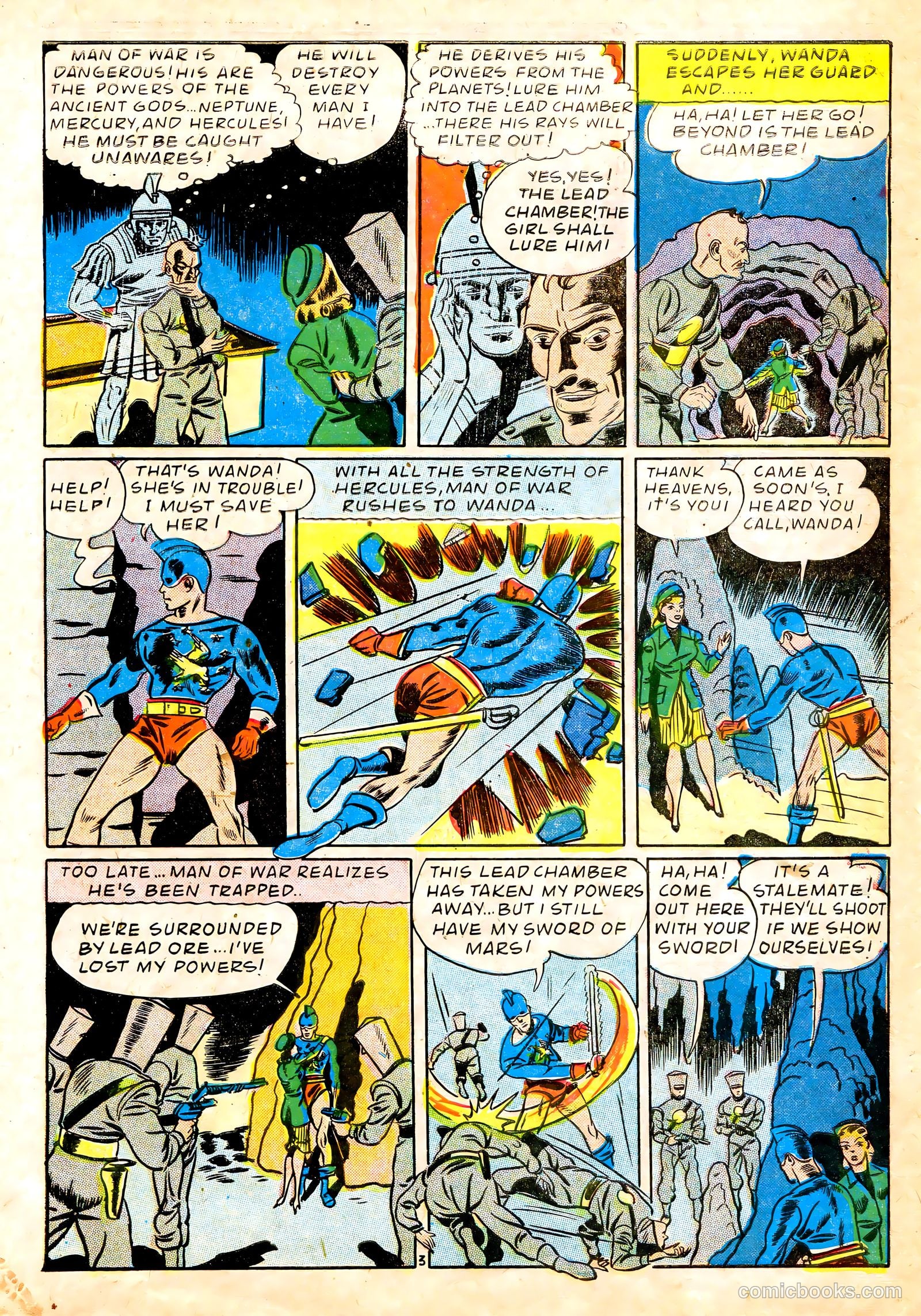 Liberty Guards Comics #1 (1942) — page 5 of 68