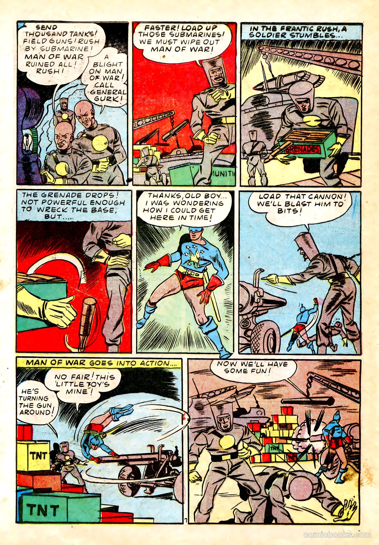 Liberty Guards Comics #1 (1942) — page 9 of 68