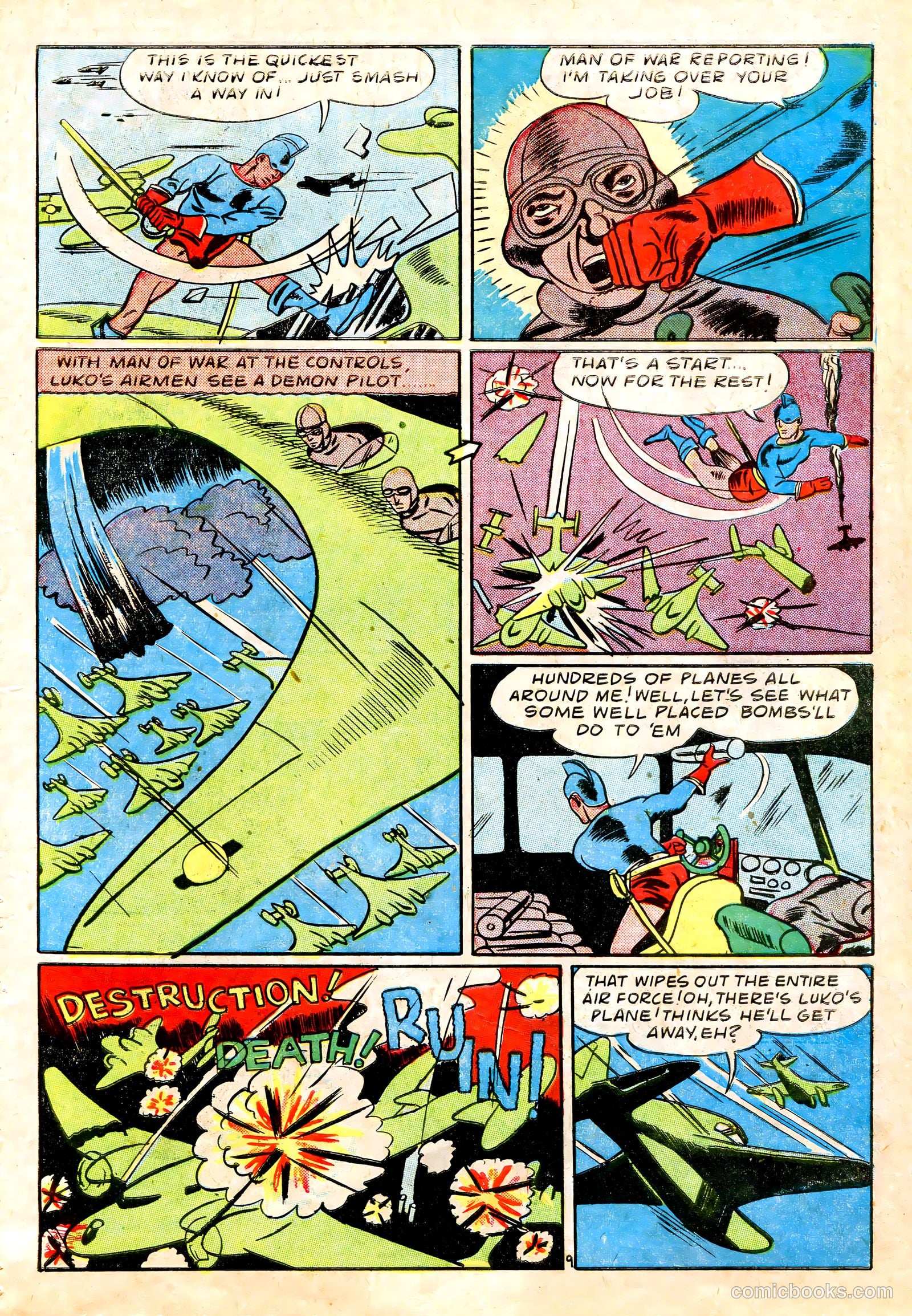 Liberty Guards Comics #1 (1942) — page 11 of 68