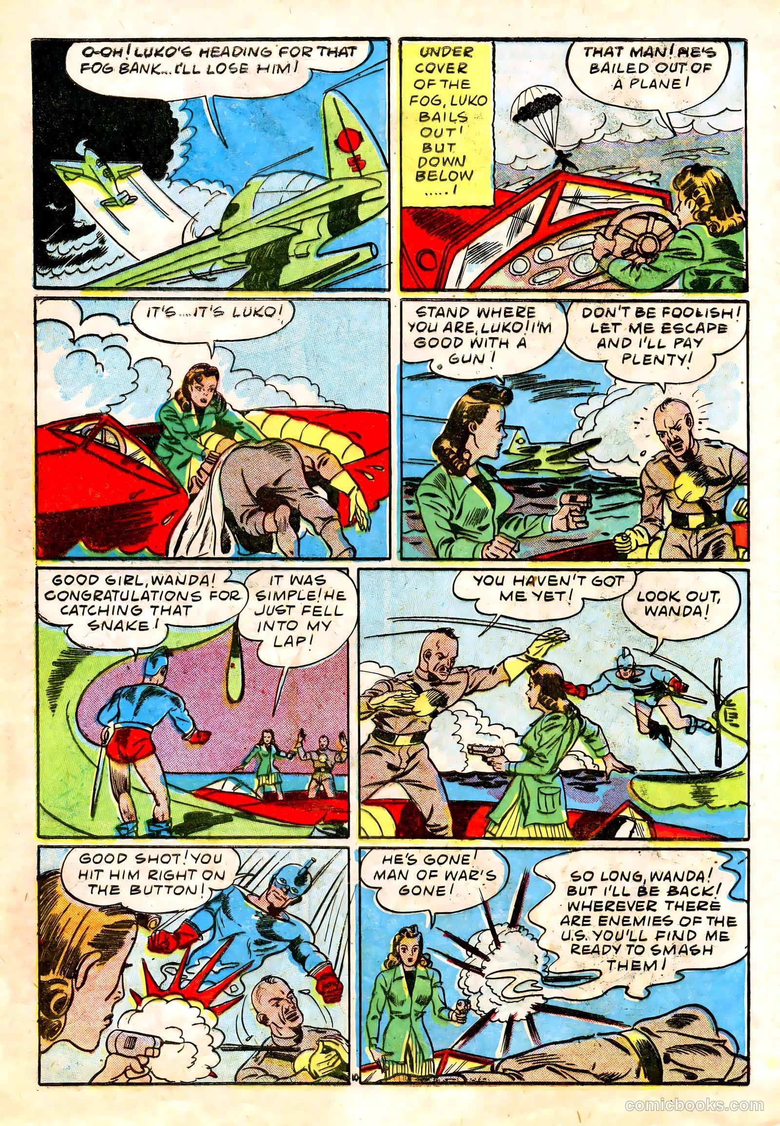Liberty Guards Comics #1 (1942) — page 12 of 68