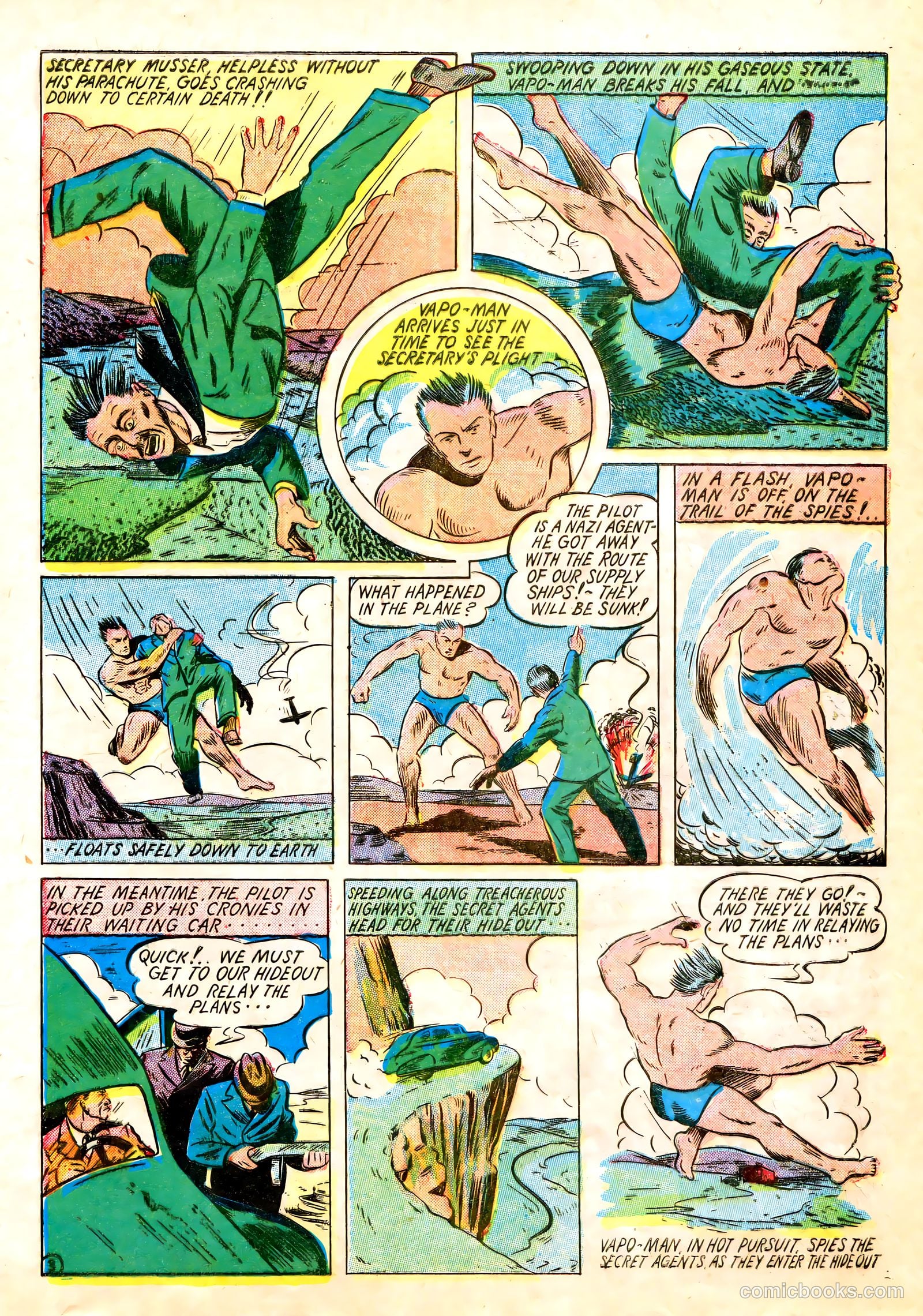 Liberty Guards Comics #1 (1942) — page 15 of 68