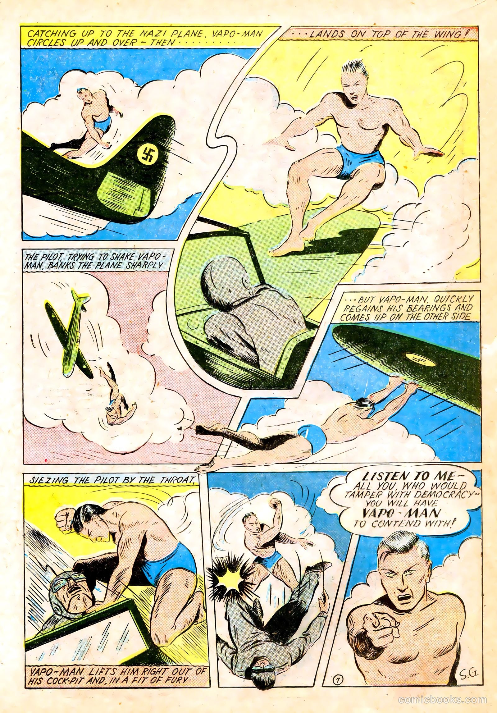 Liberty Guards Comics #1 (1942) — page 19 of 68