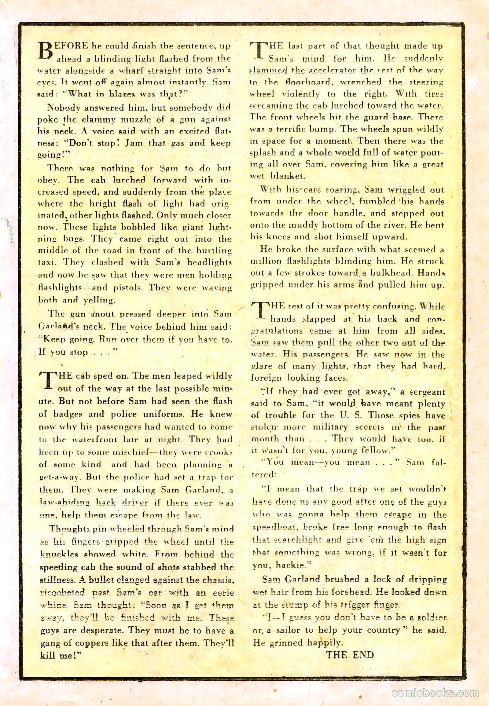 Liberty Guards Comics #1 (1942) — page 35 of 68