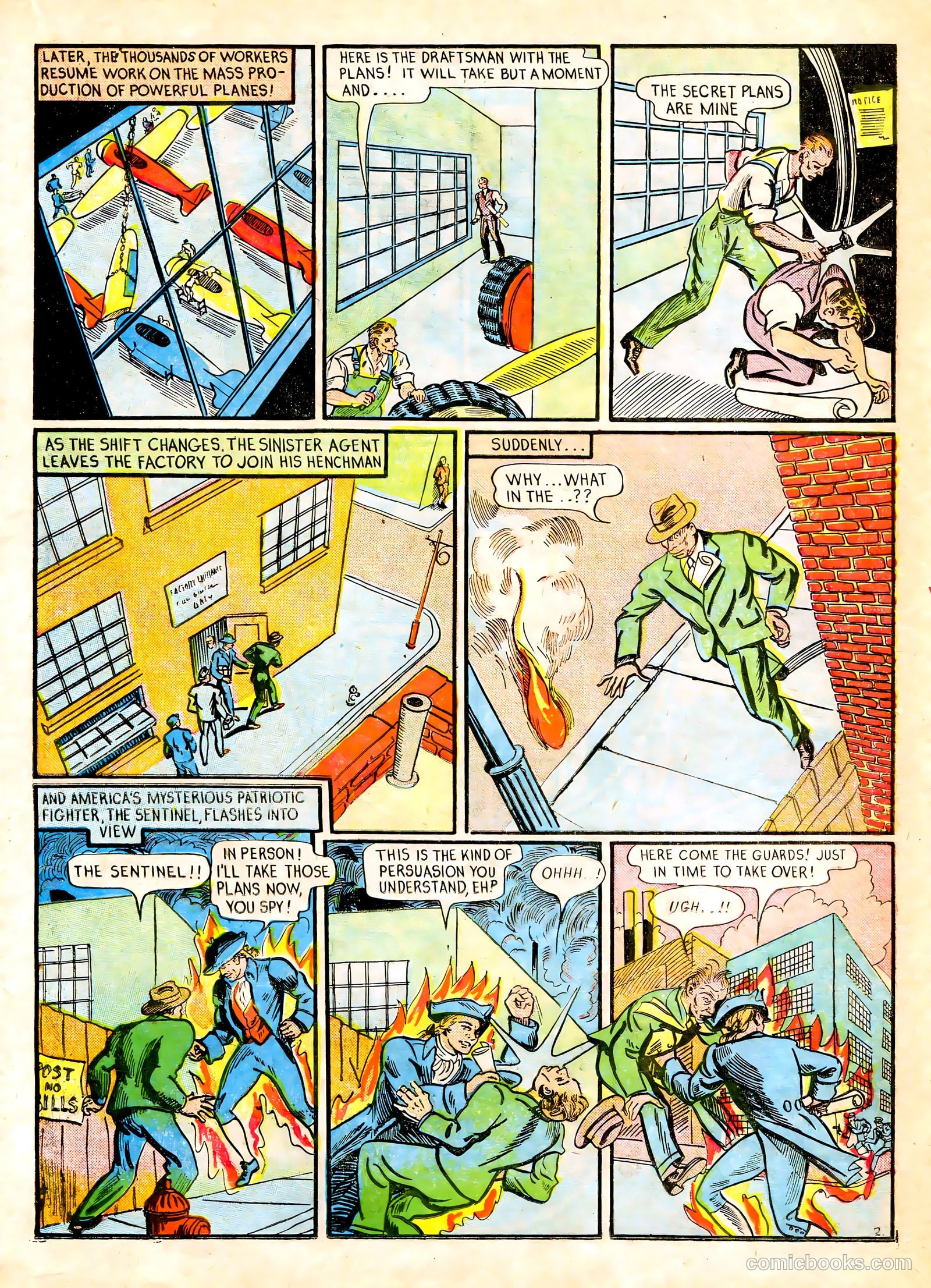 Liberty Guards Comics #1 (1942) — page 37 of 68