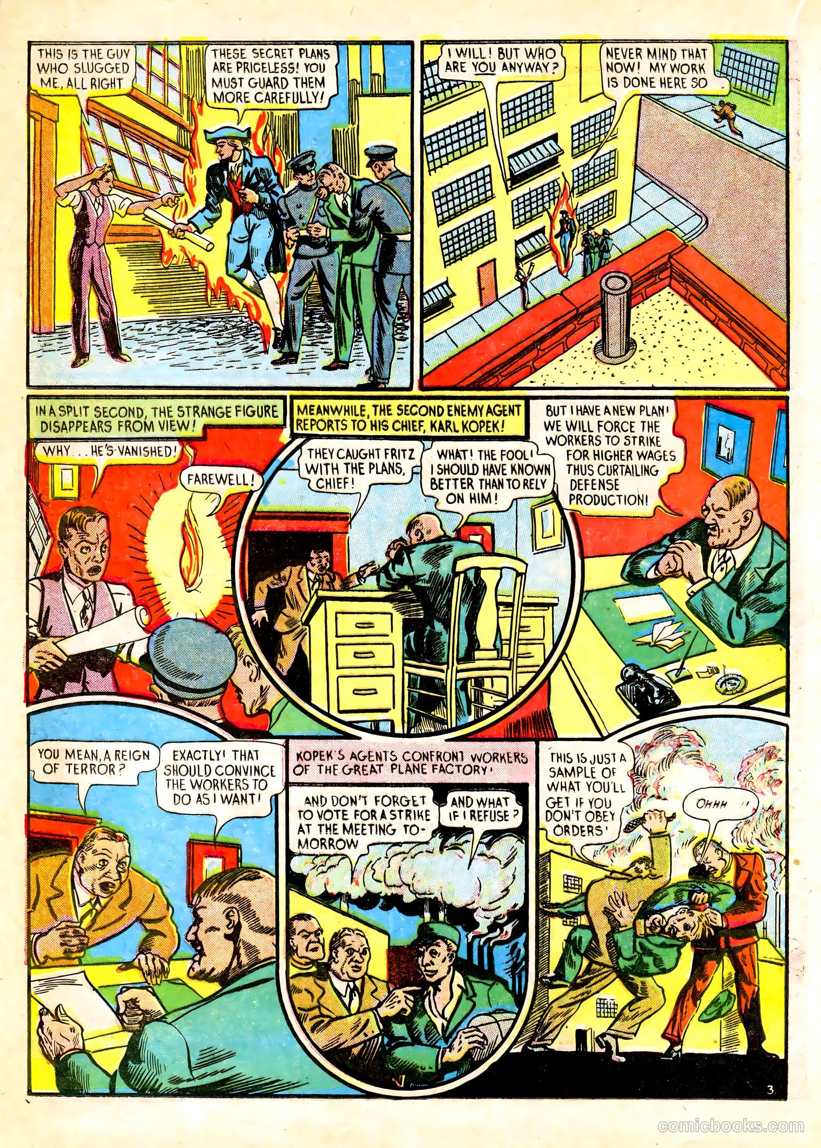 Liberty Guards Comics #1 (1942) — page 38 of 68