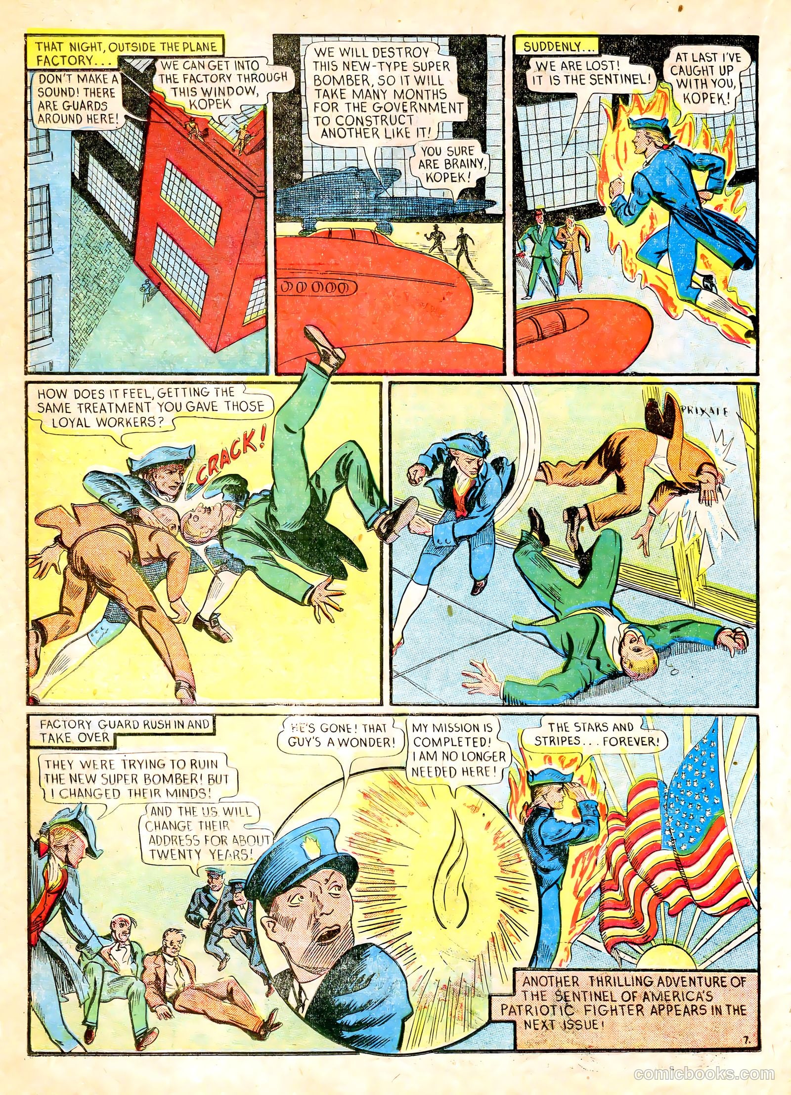 Liberty Guards Comics #1 (1942) — page 42 of 68