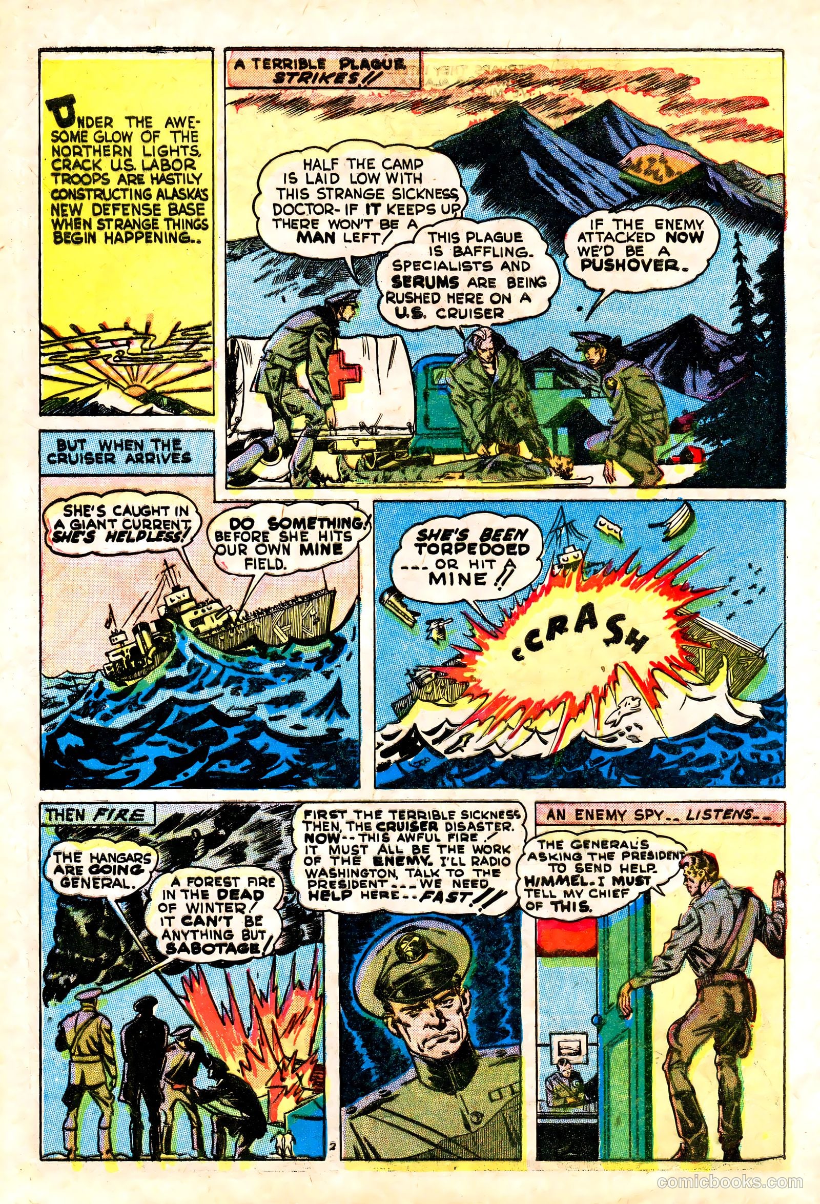 Liberty Guards Comics #1 (1942) — page 54 of 68