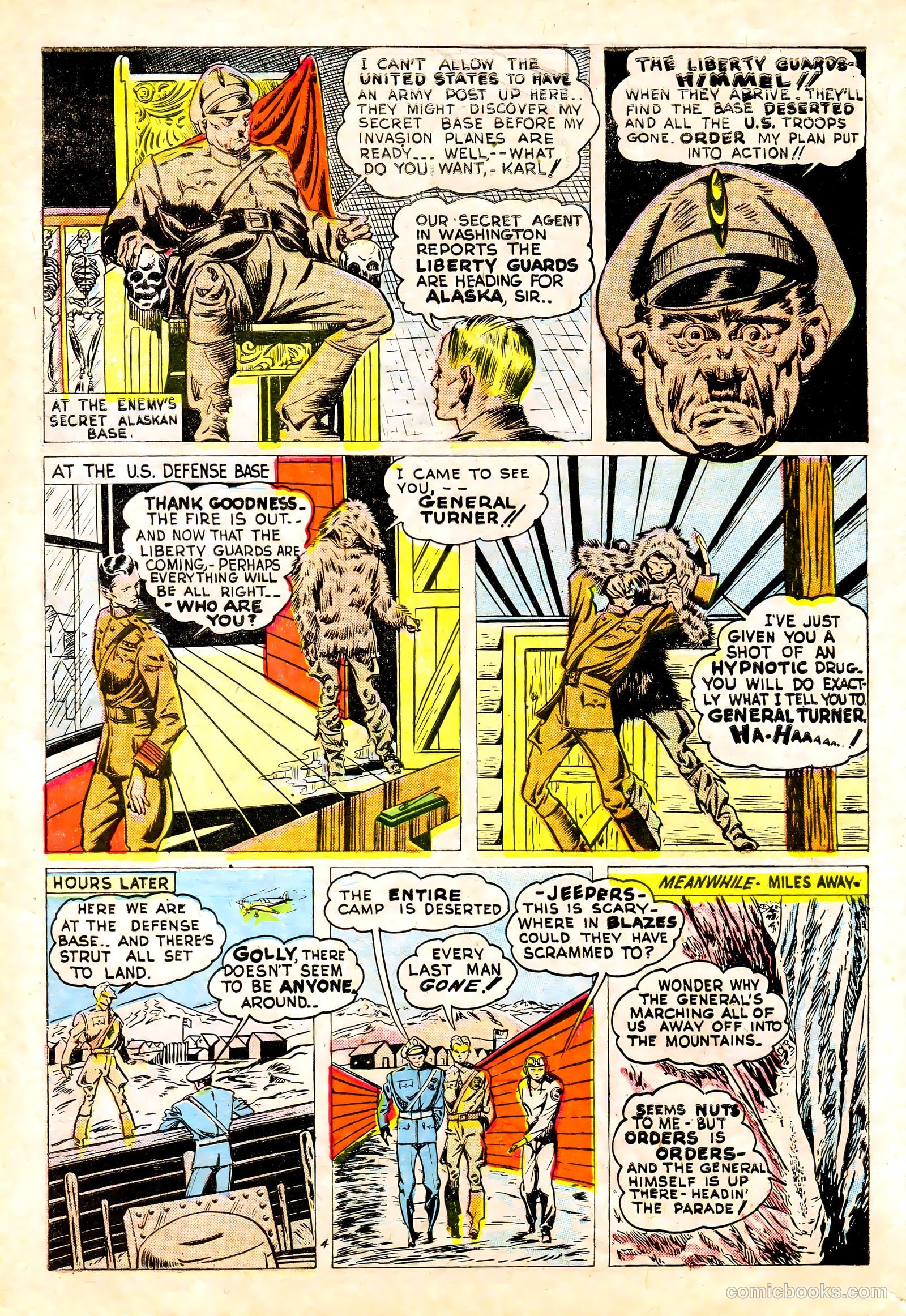 Liberty Guards Comics #1 (1942) — page 56 of 68