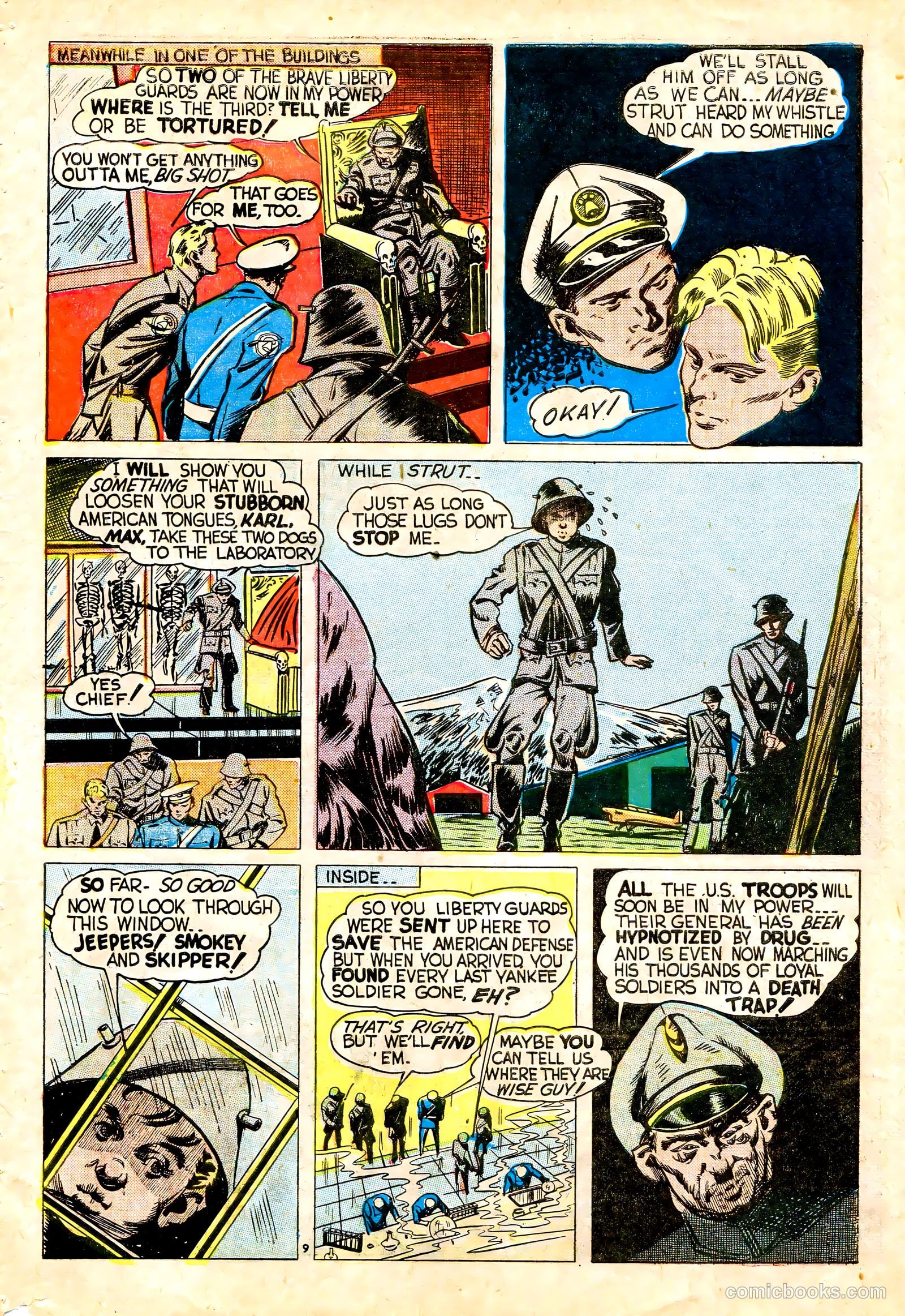 Liberty Guards Comics #1 (1942) — page 61 of 68