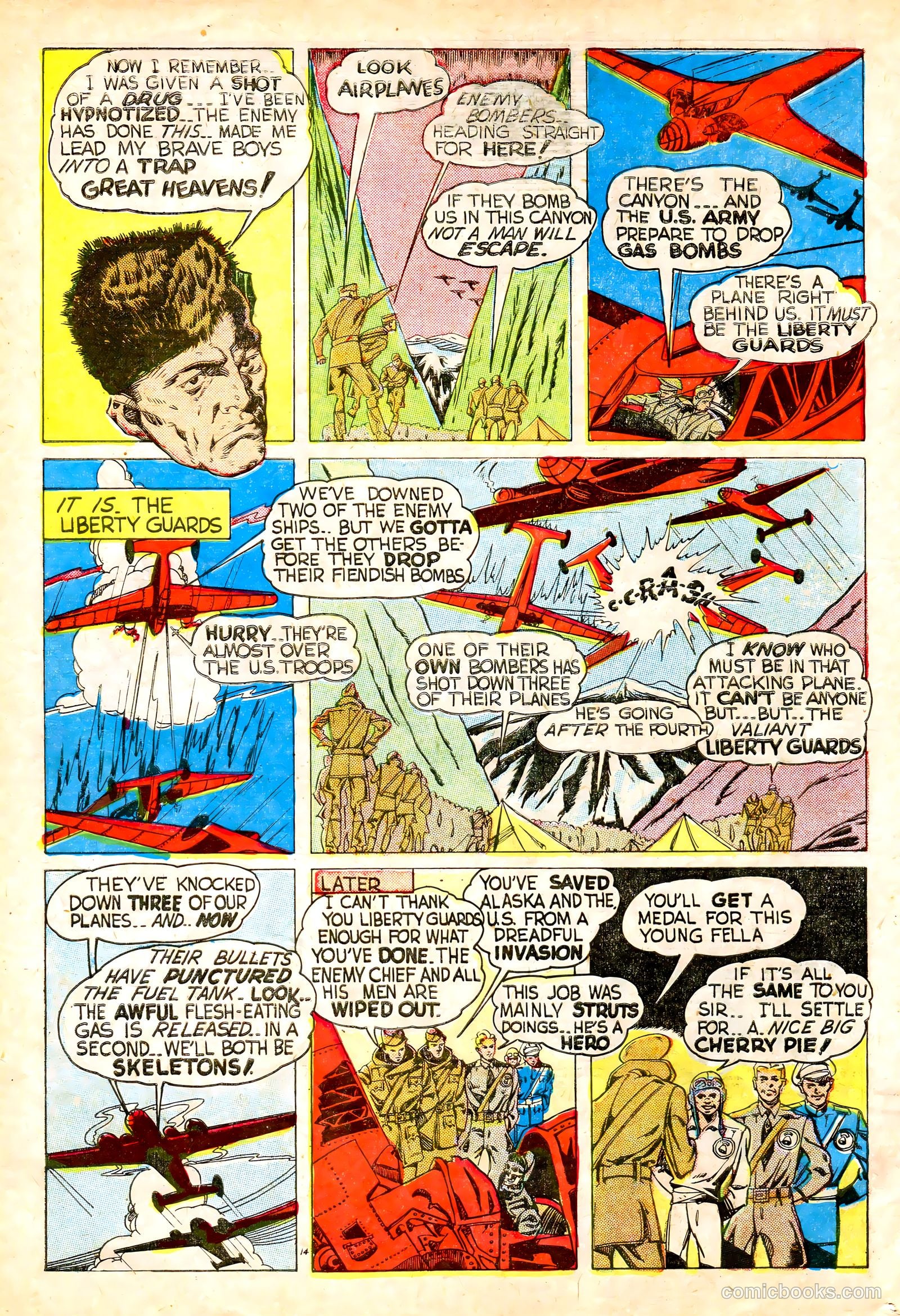 Liberty Guards Comics #1 (1942) — page 66 of 68
