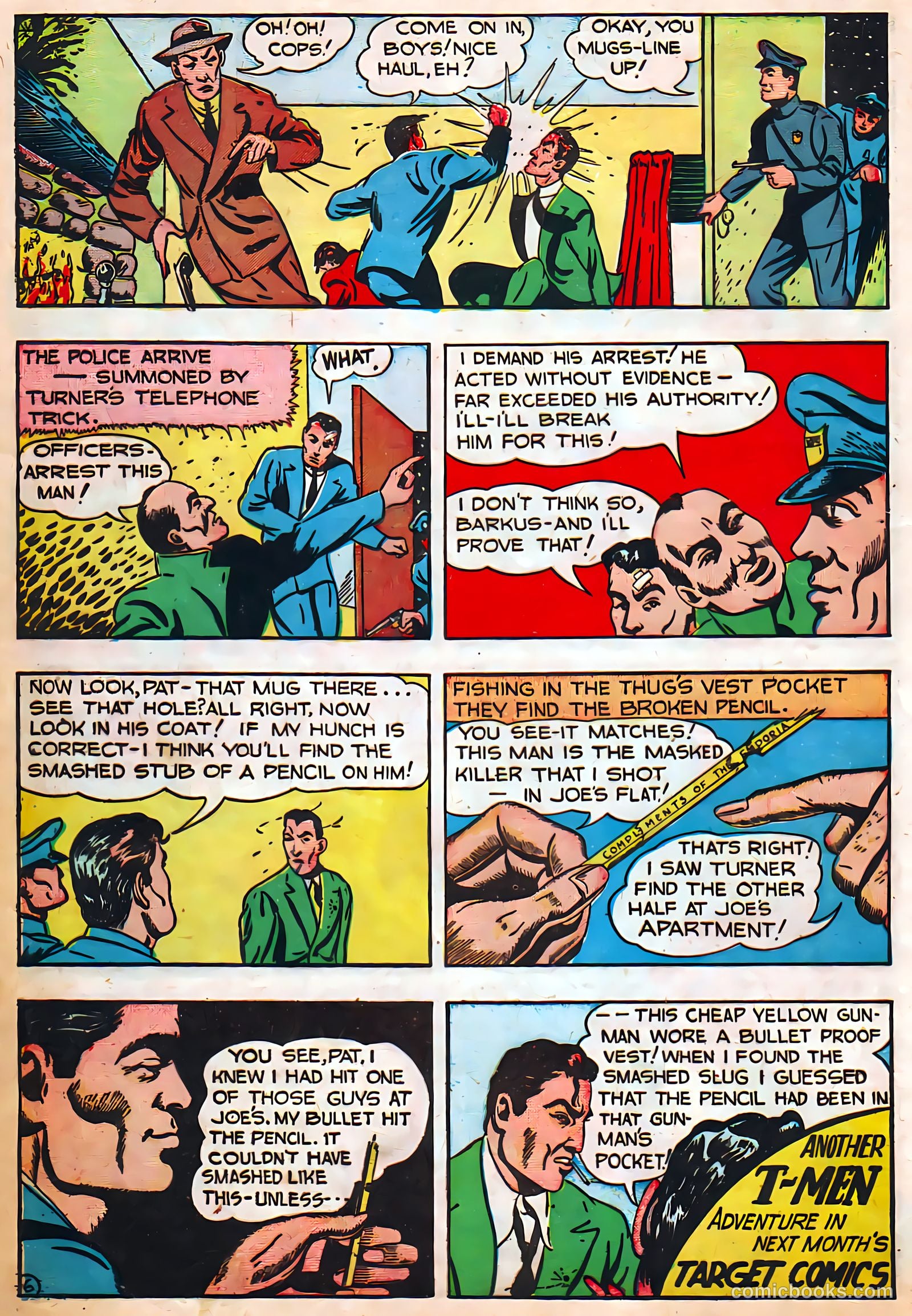 Target Comics v1 #9 — page 46 of 67