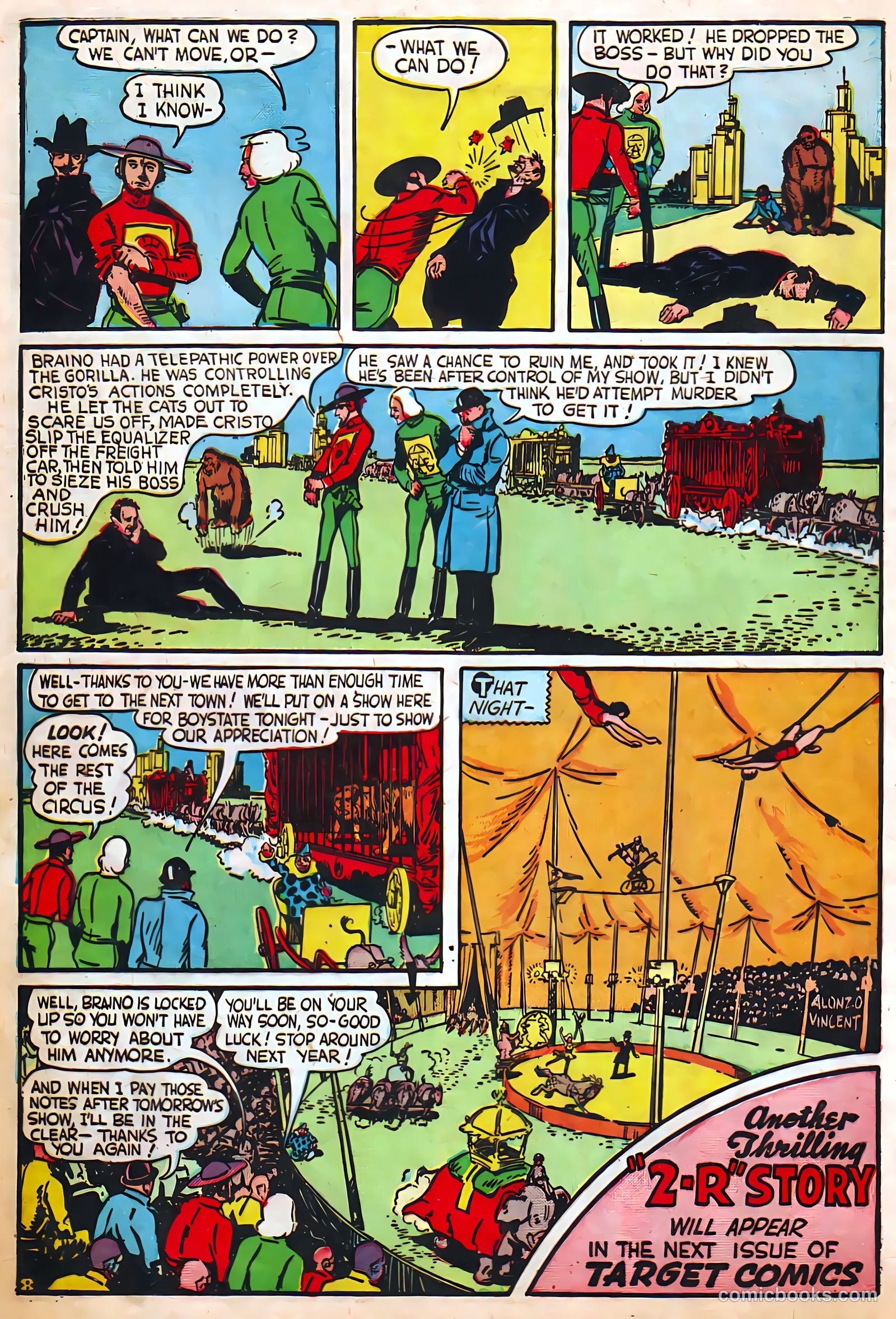Target Comics v1 #9 — page 54 of 67