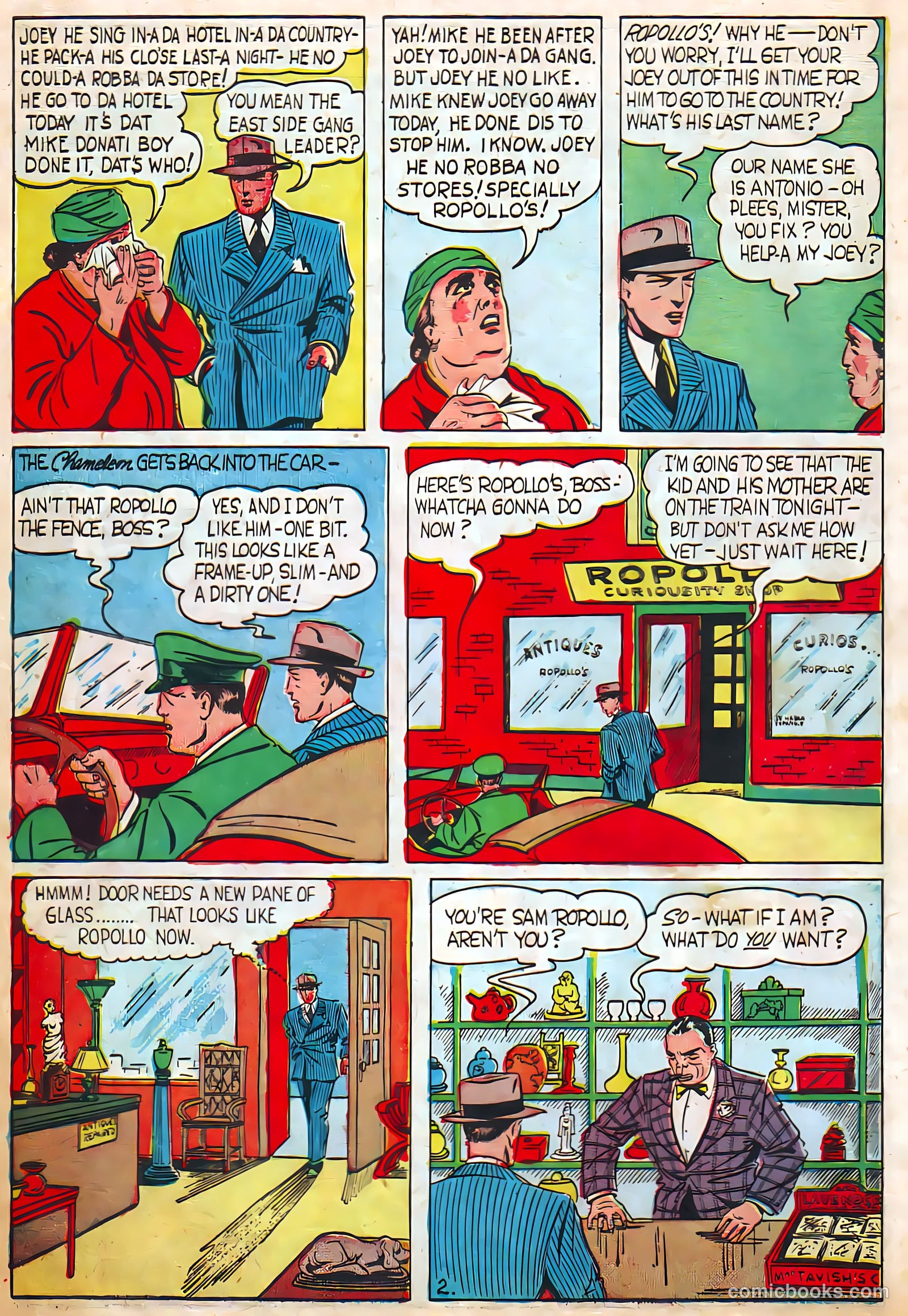 Target Comics v1 #9 — page 56 of 67