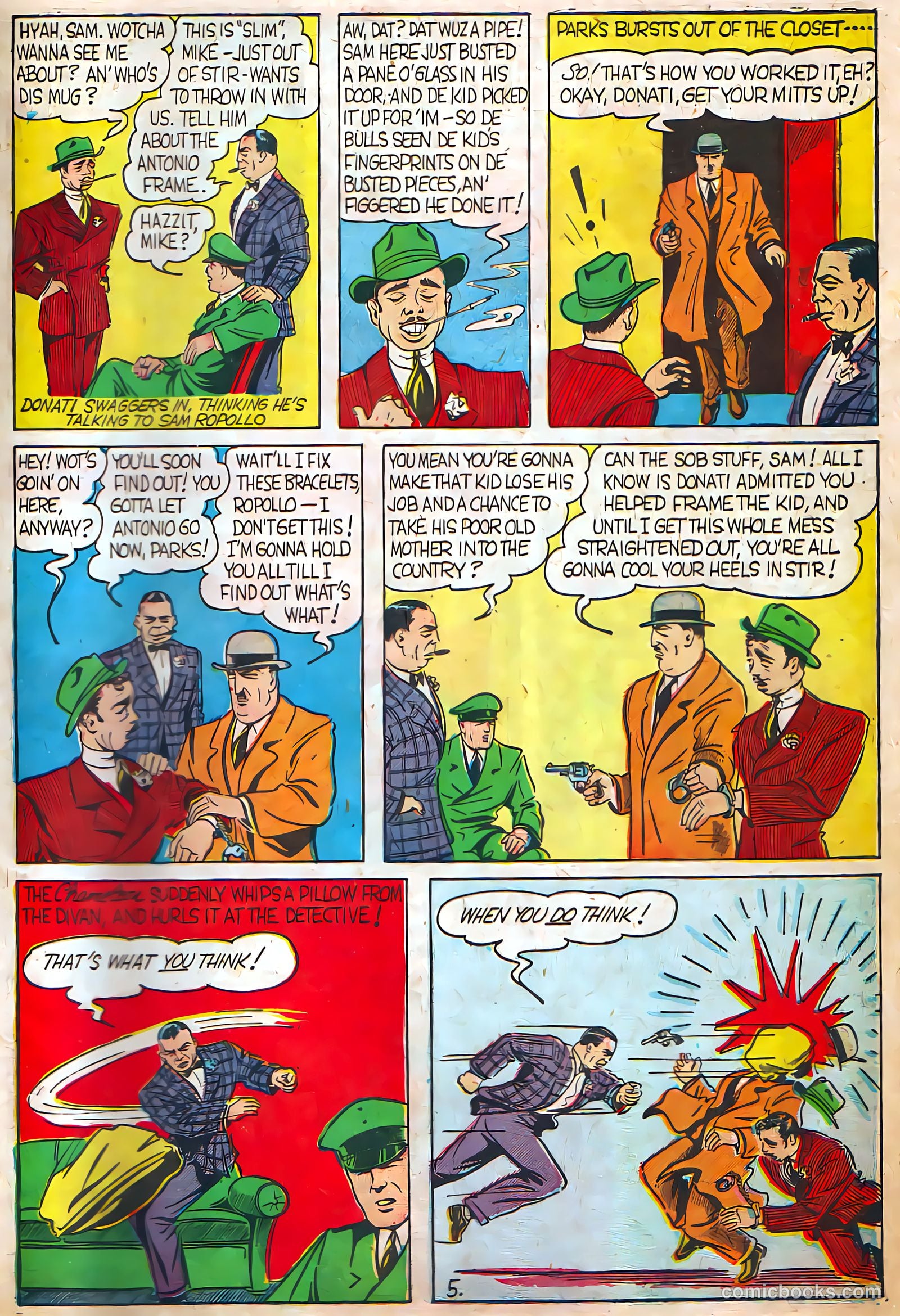 Target Comics v1 #9 — page 59 of 67