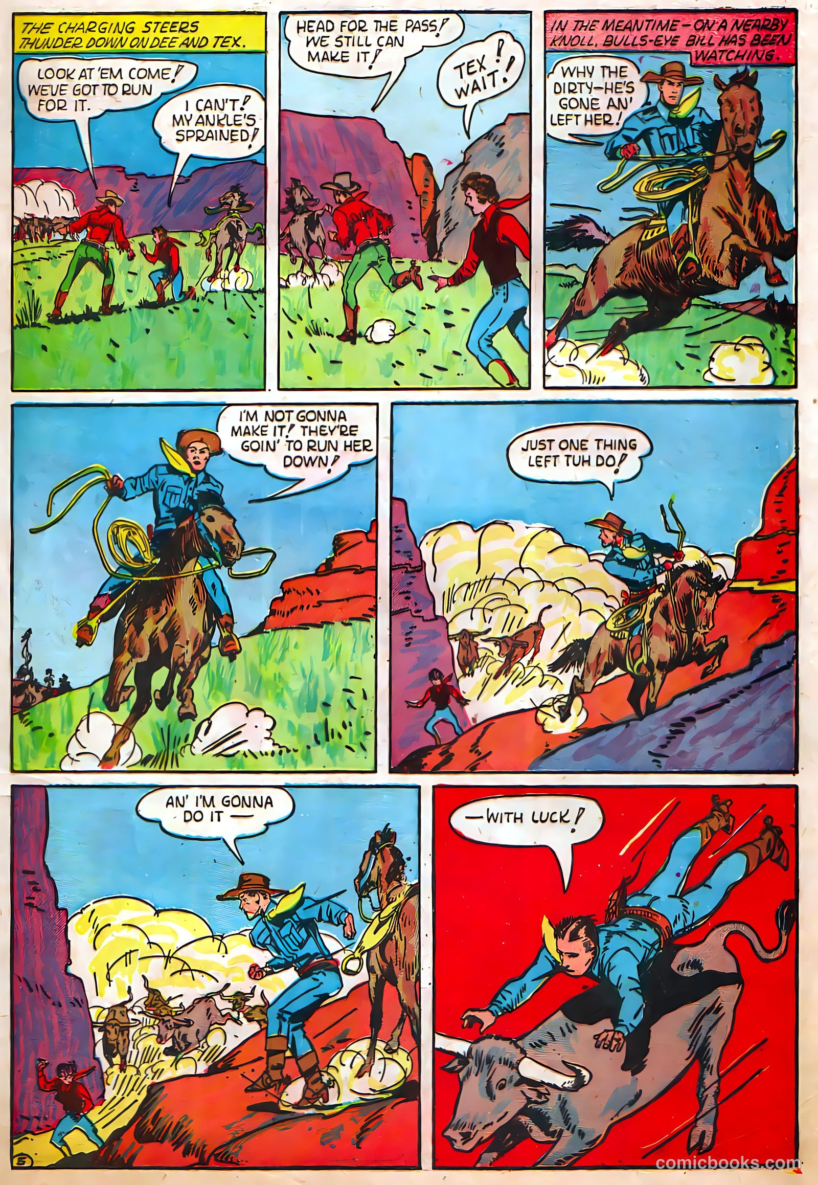 Target Comics v1 #9 — page 65 of 67