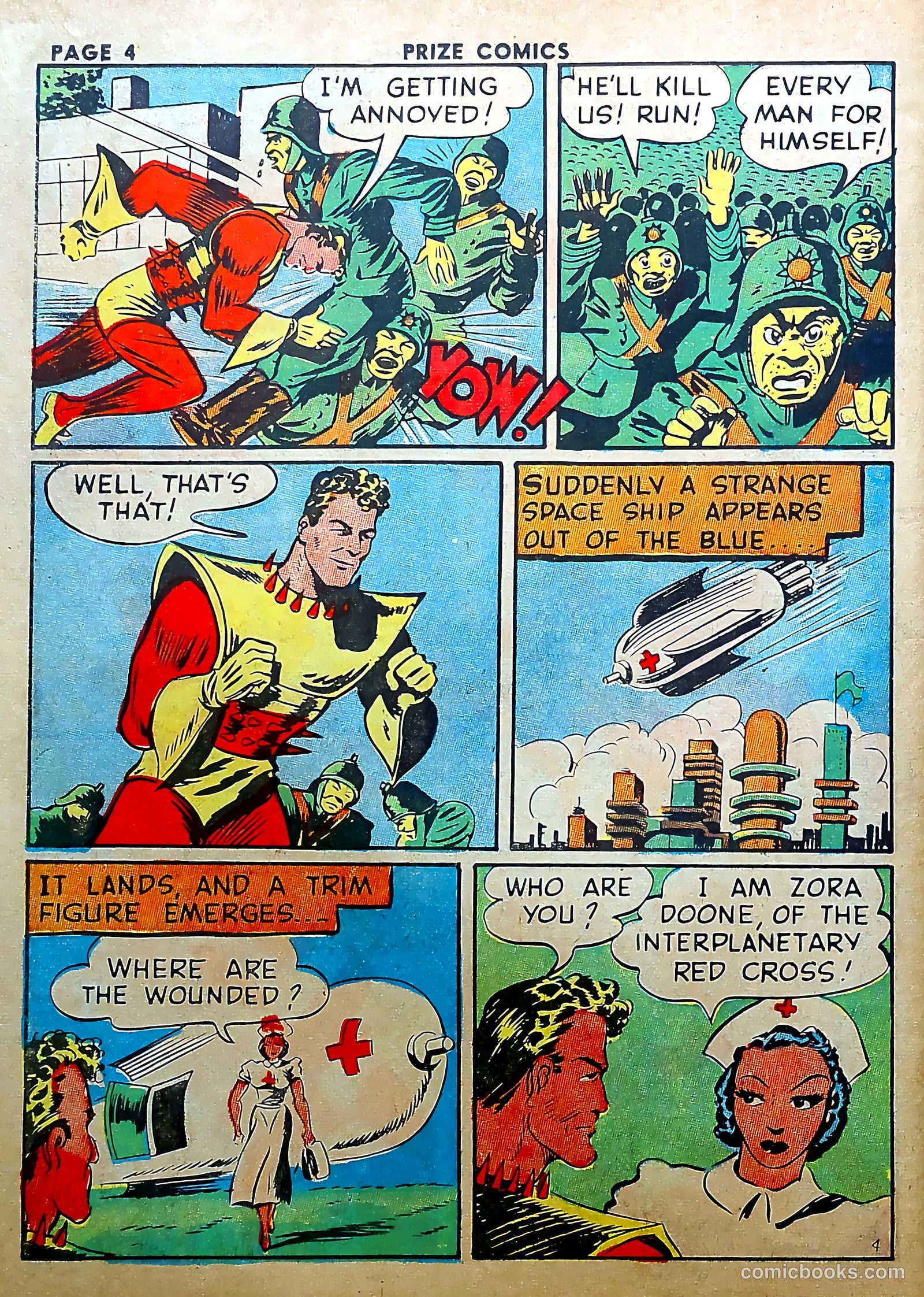 Prize Comics #5 (1940) — page 6 of 69