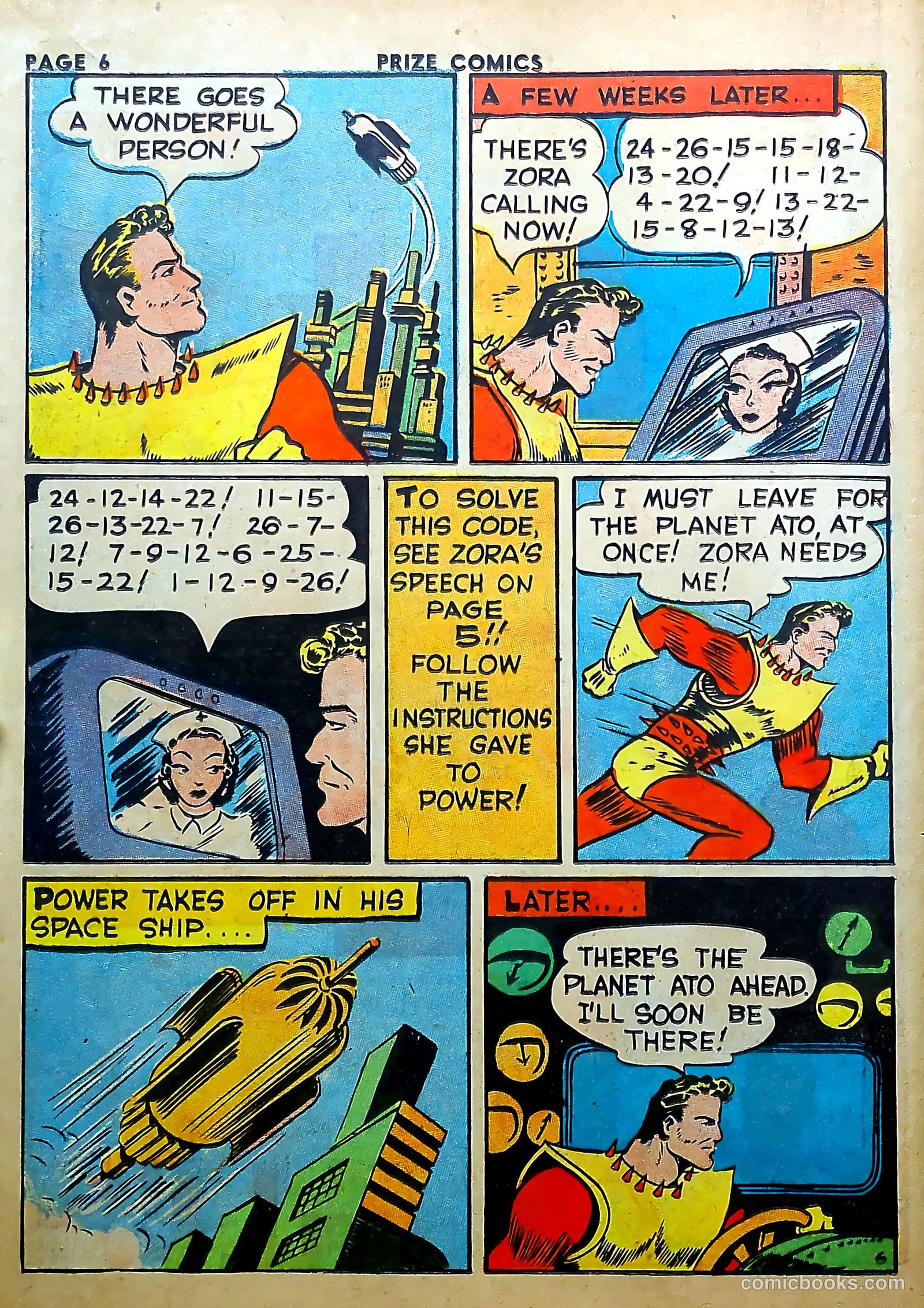 Prize Comics #5 (1940) — page 8 of 69