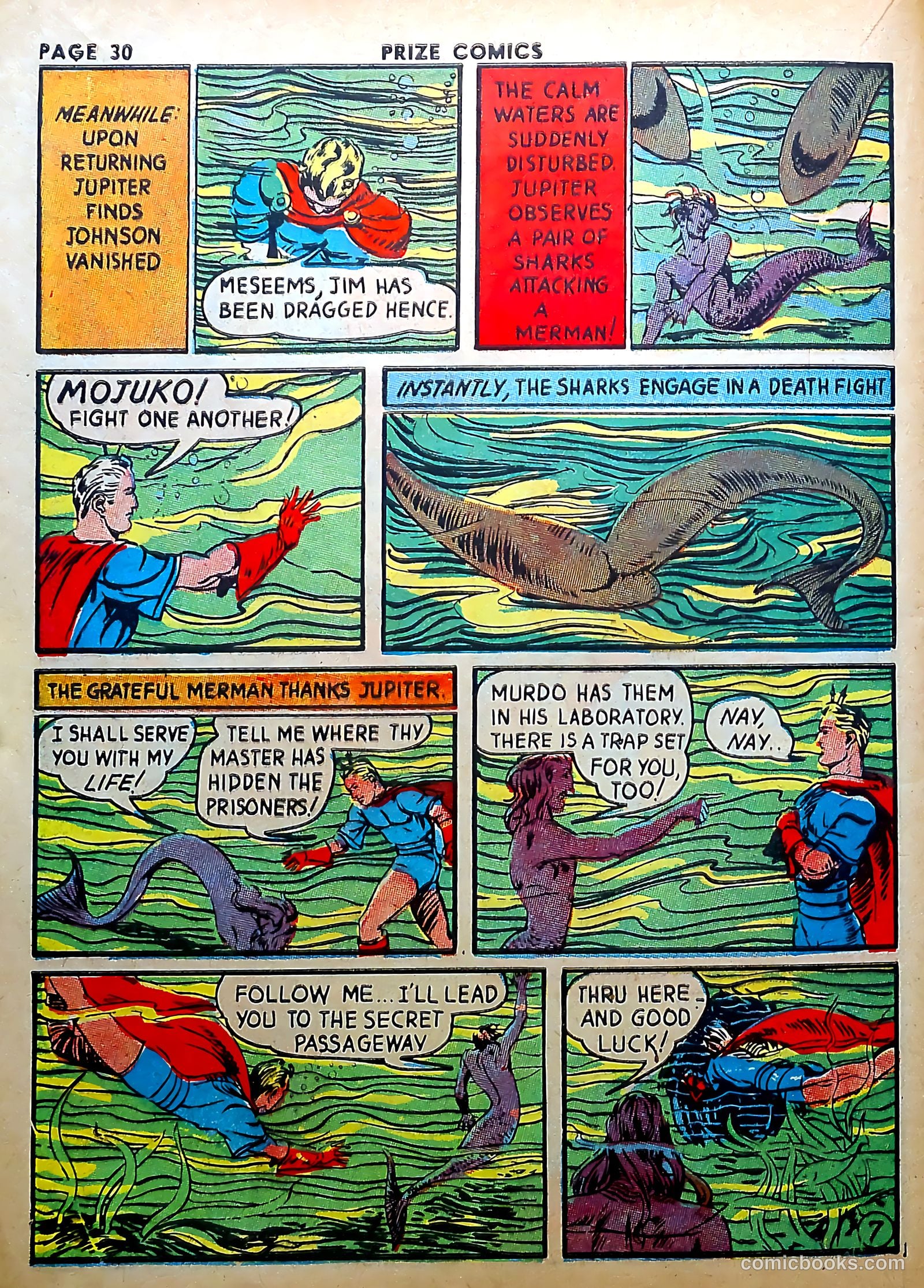 Prize Comics #5 (1940) — page 32 of 69