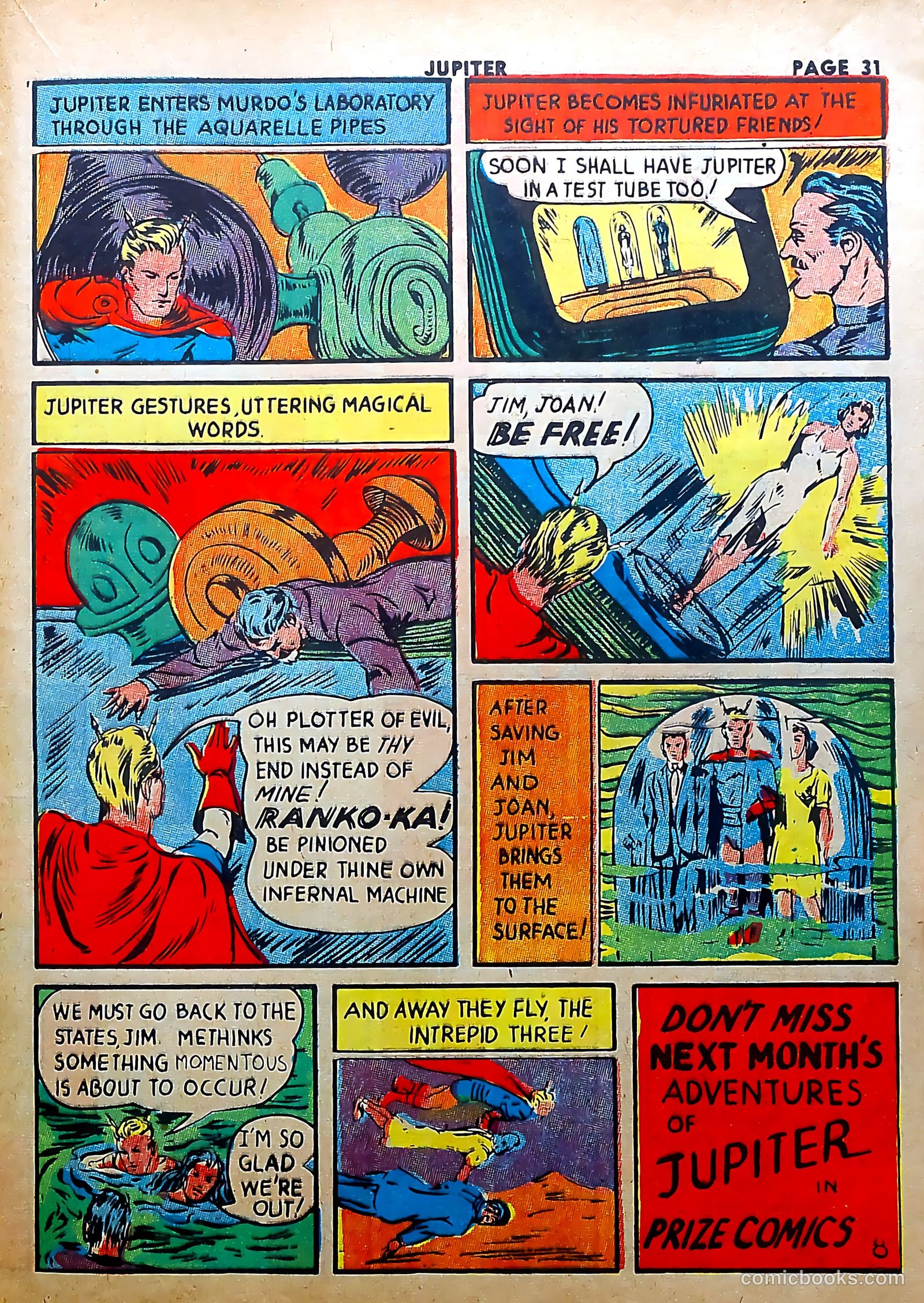 Prize Comics #5 (1940) — page 33 of 69