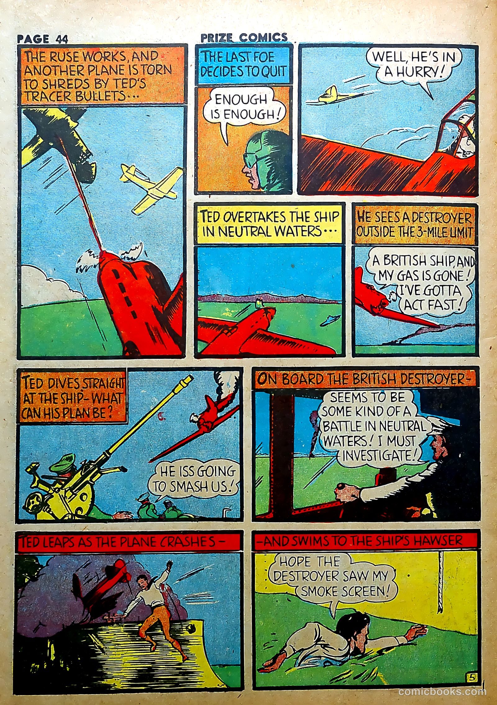 Prize Comics #5 (1940) — page 46 of 69