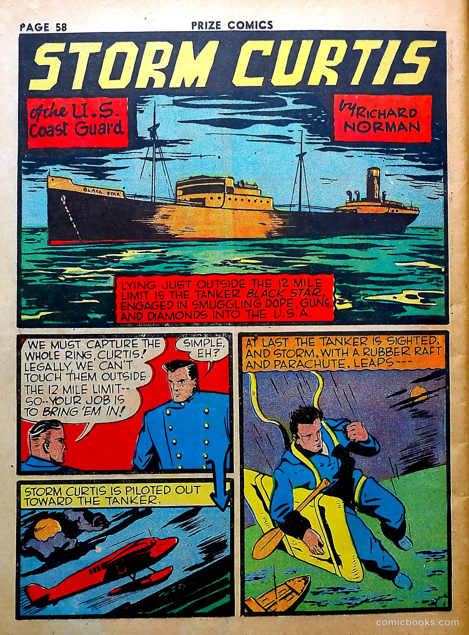Prize Comics #5 (1940) — page 60 of 69