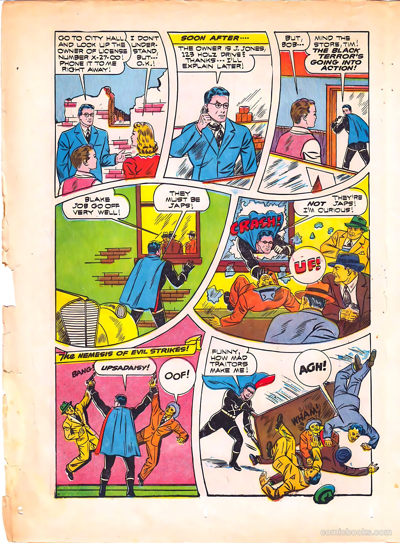 The Black Terror #1 (1942) — page 34 of 68