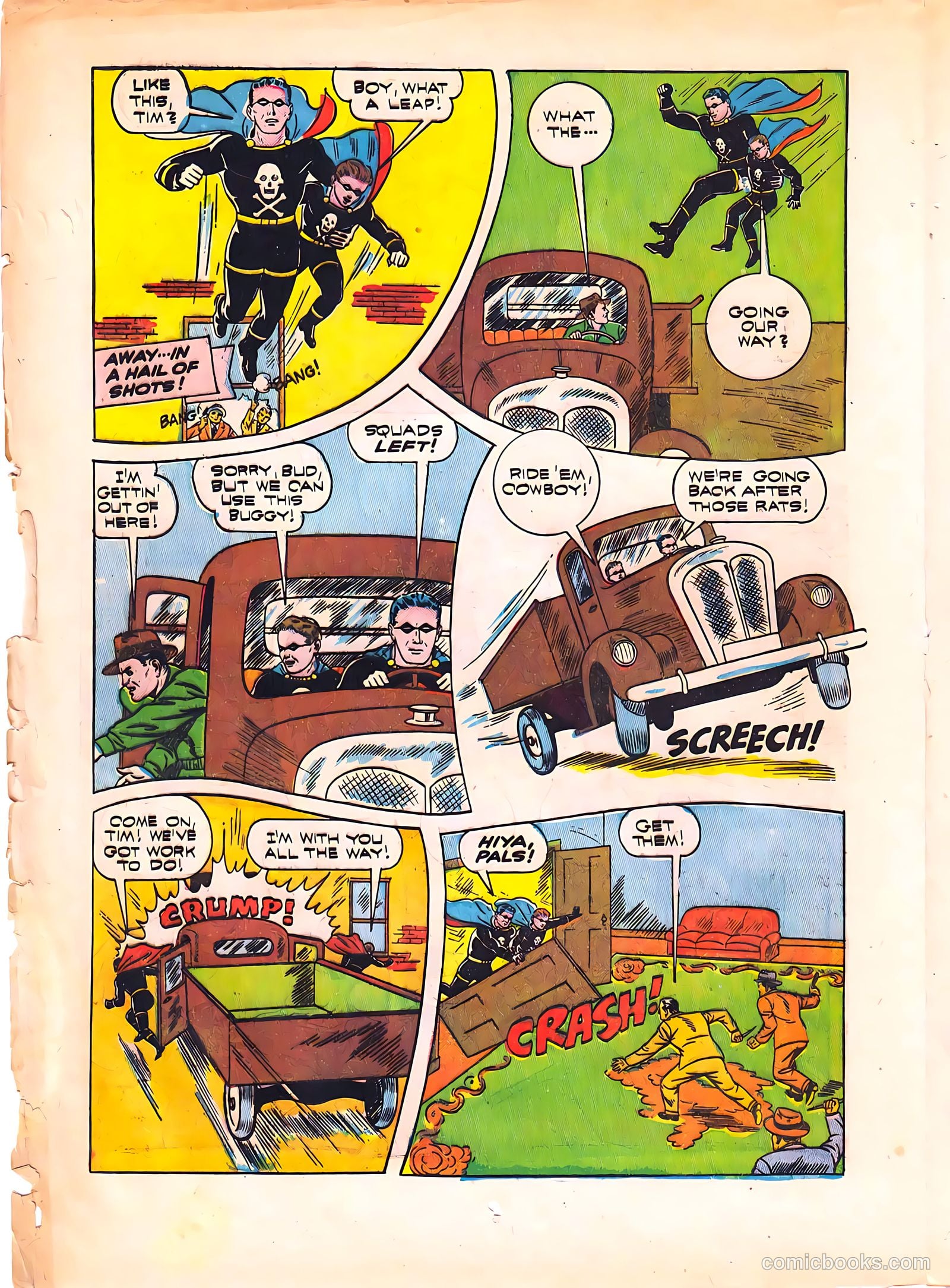 The Black Terror #1 (1942) — page 36 of 68