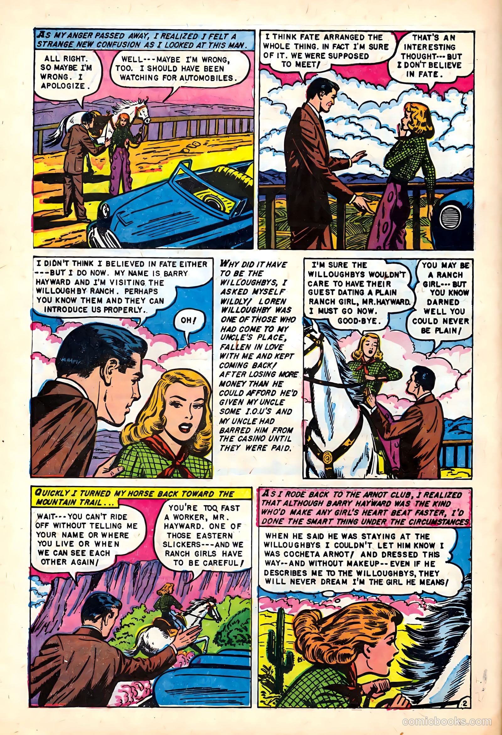 Complete Love Magazine #170 (1951) — page 4 of 36