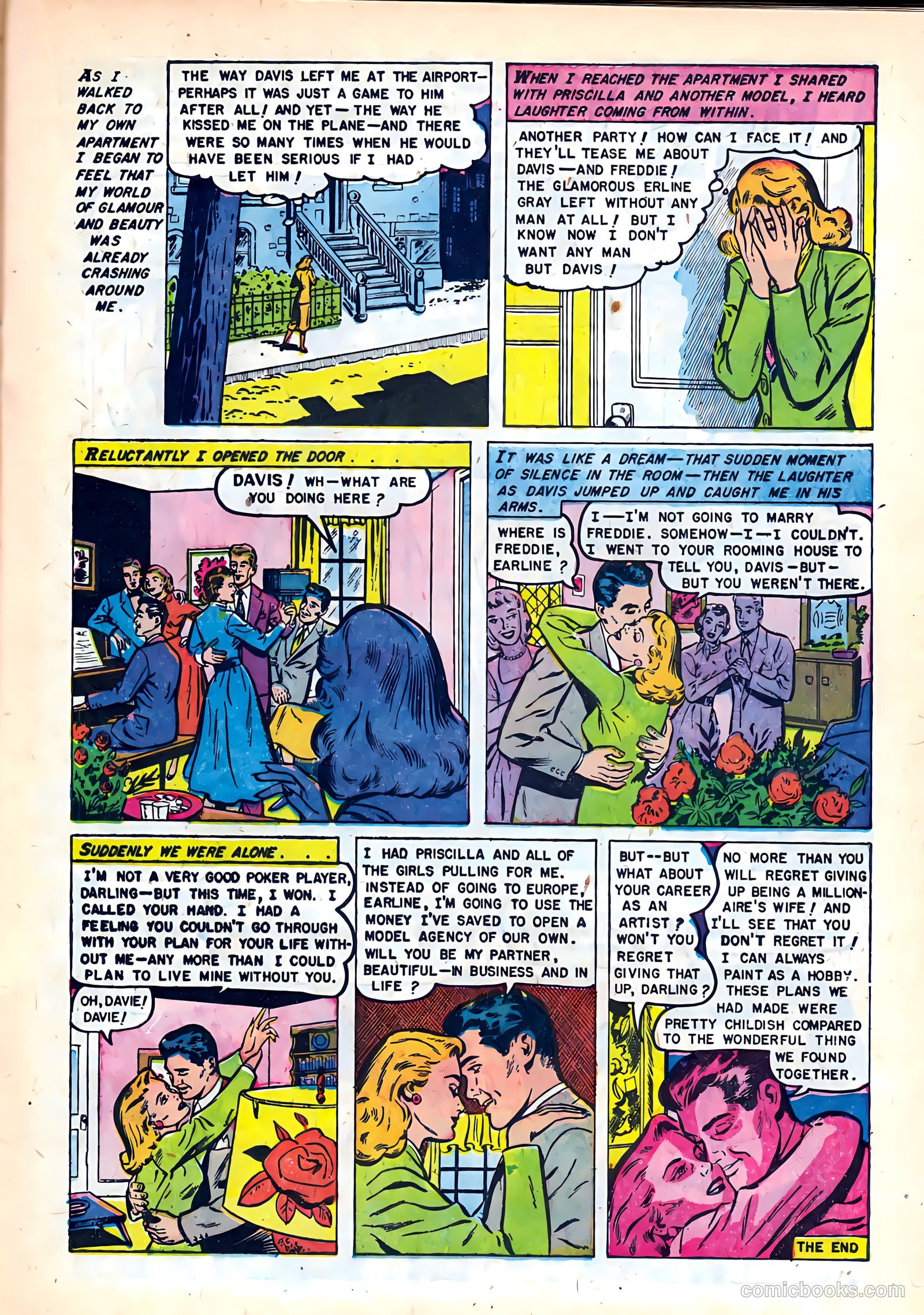 Complete Love Magazine #170 (1951) — page 17 of 36