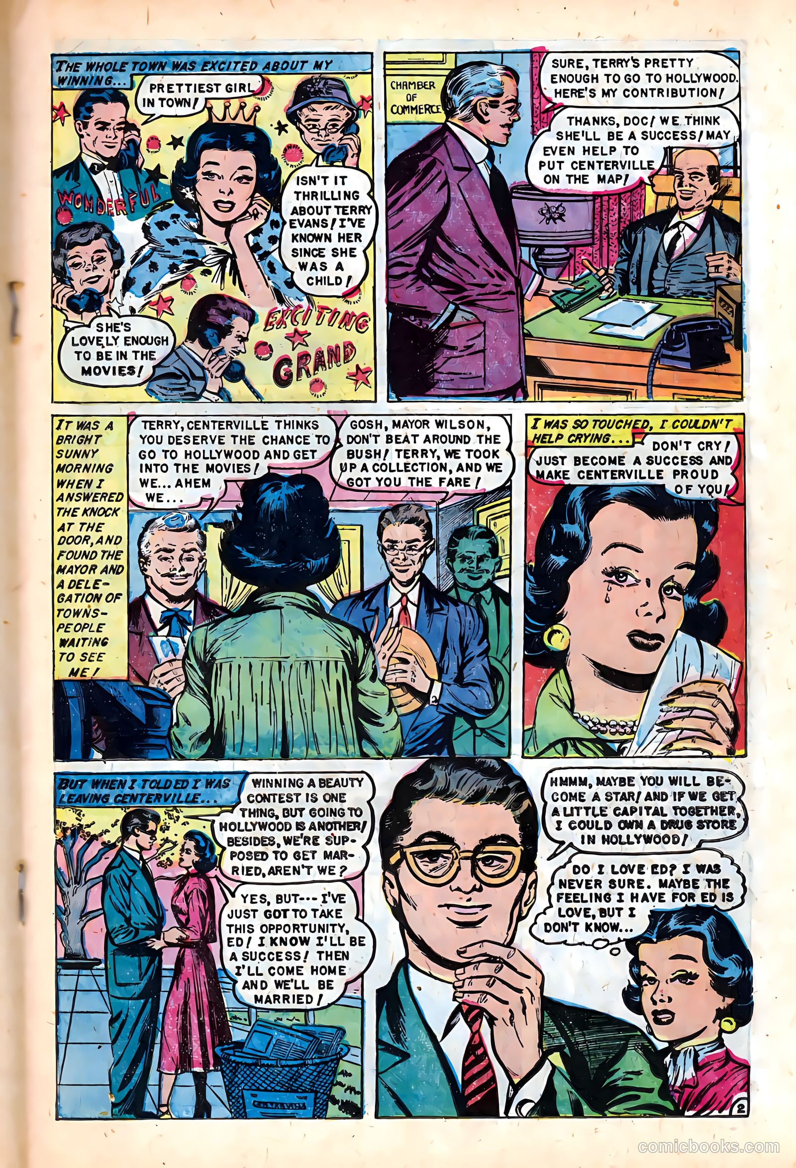 Complete Love Magazine #170 (1951) — page 19 of 36