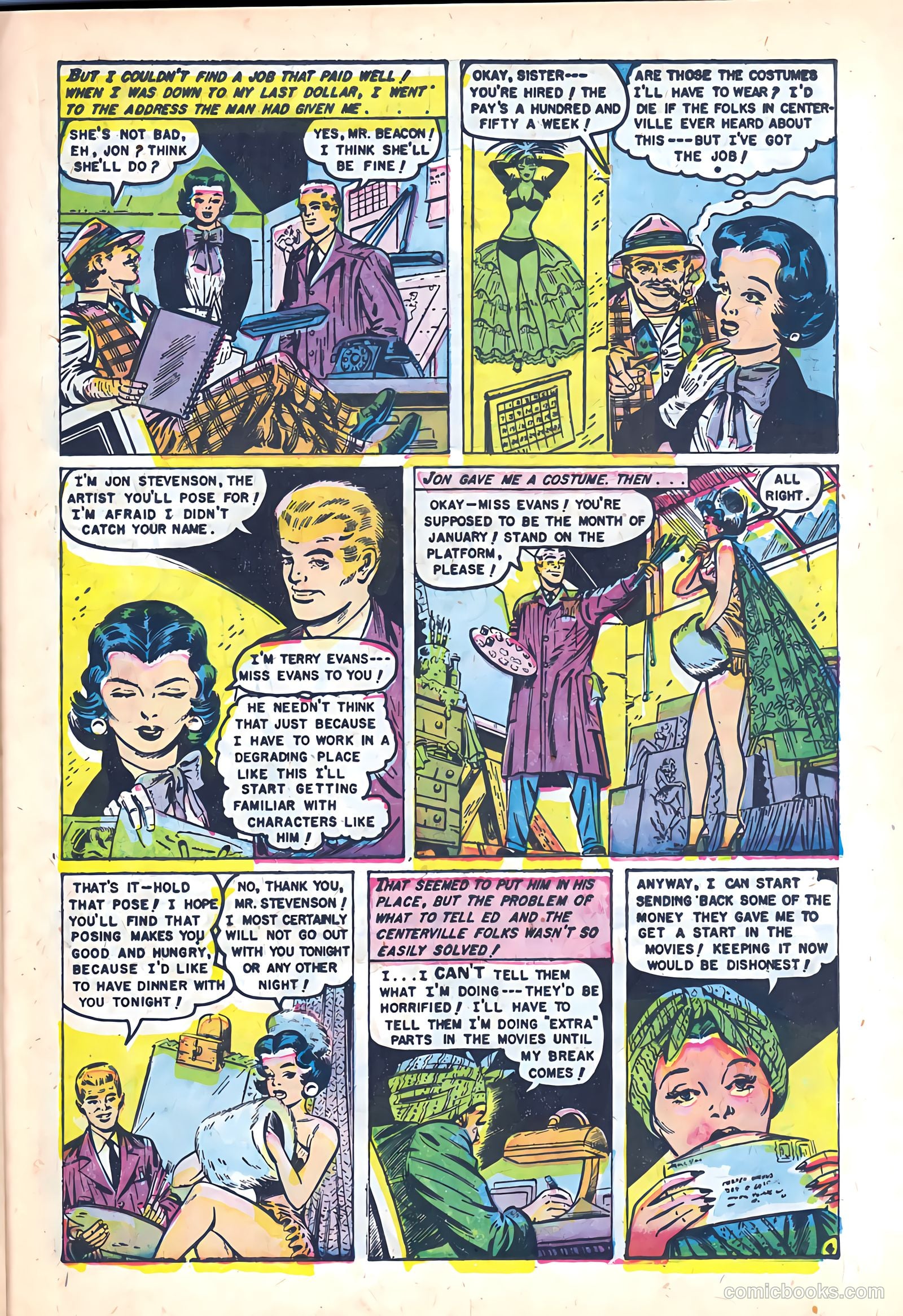 Complete Love Magazine #170 (1951) — page 21 of 36