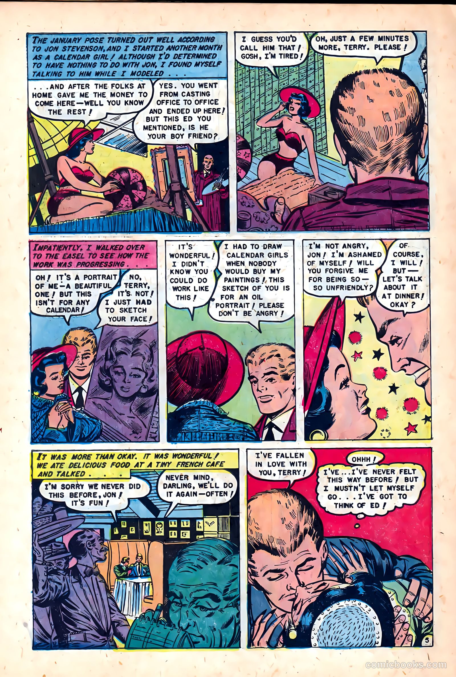 Complete Love Magazine #170 (1951) — page 22 of 36