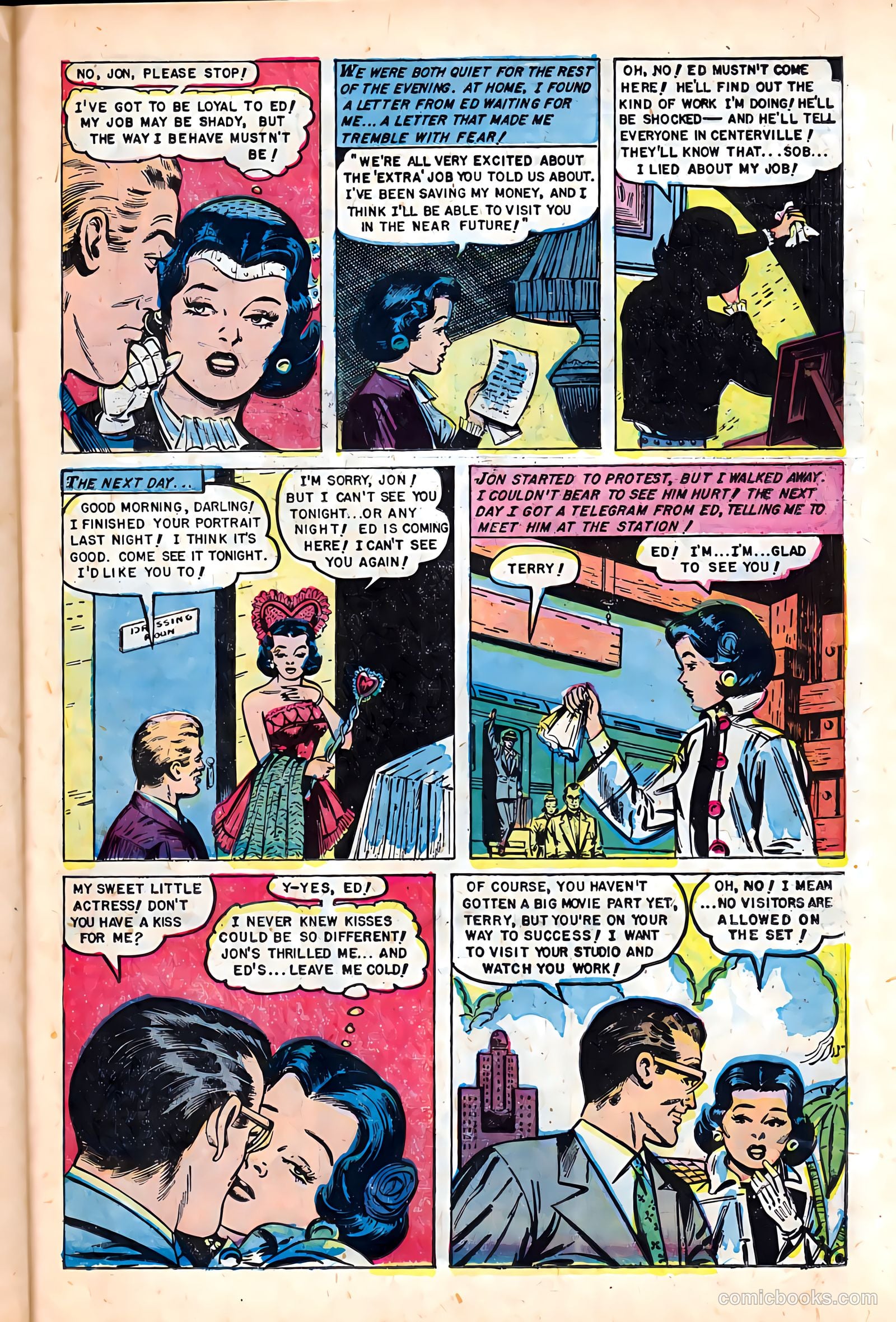 Complete Love Magazine #170 (1951) — page 23 of 36