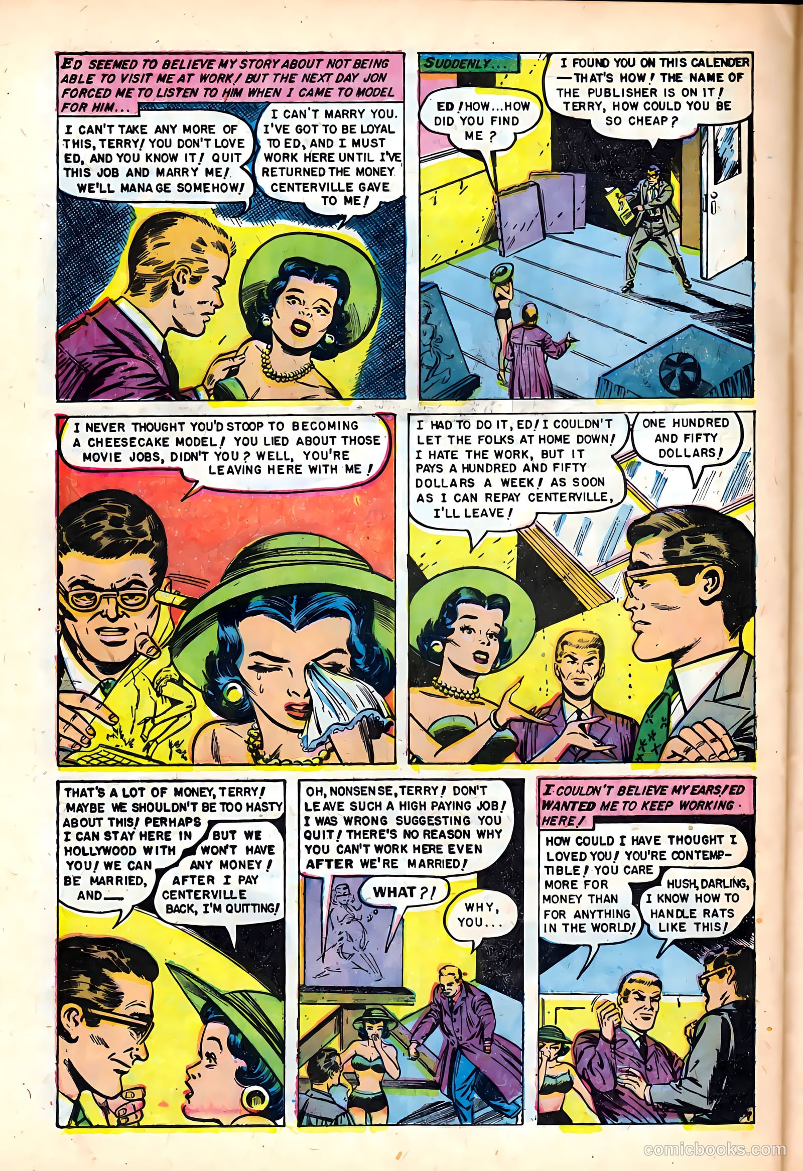 Complete Love Magazine #170 (1951) — page 24 of 36