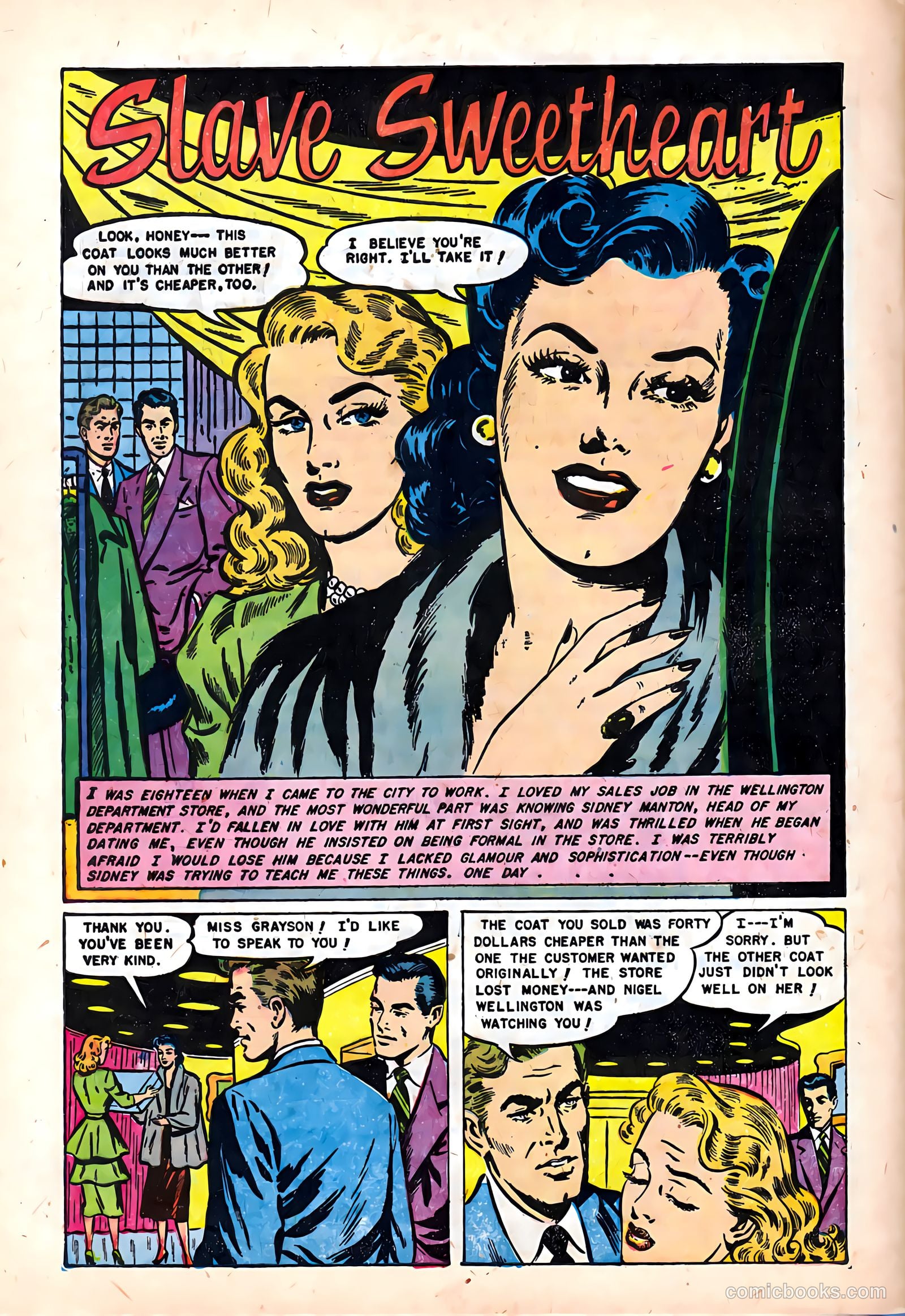 Complete Love Magazine #170 (1951) — page 28 of 36