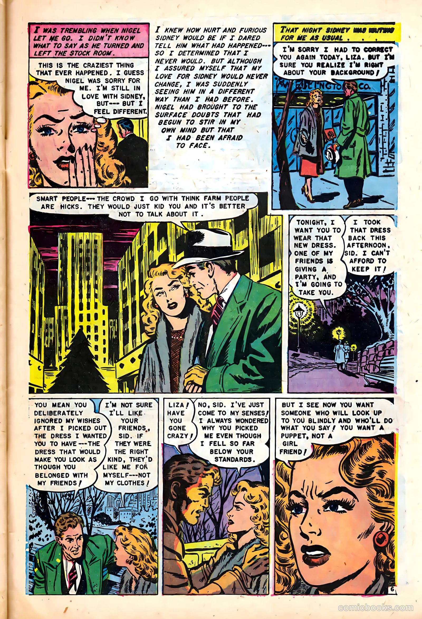 Complete Love Magazine #170 (1951) — page 33 of 36