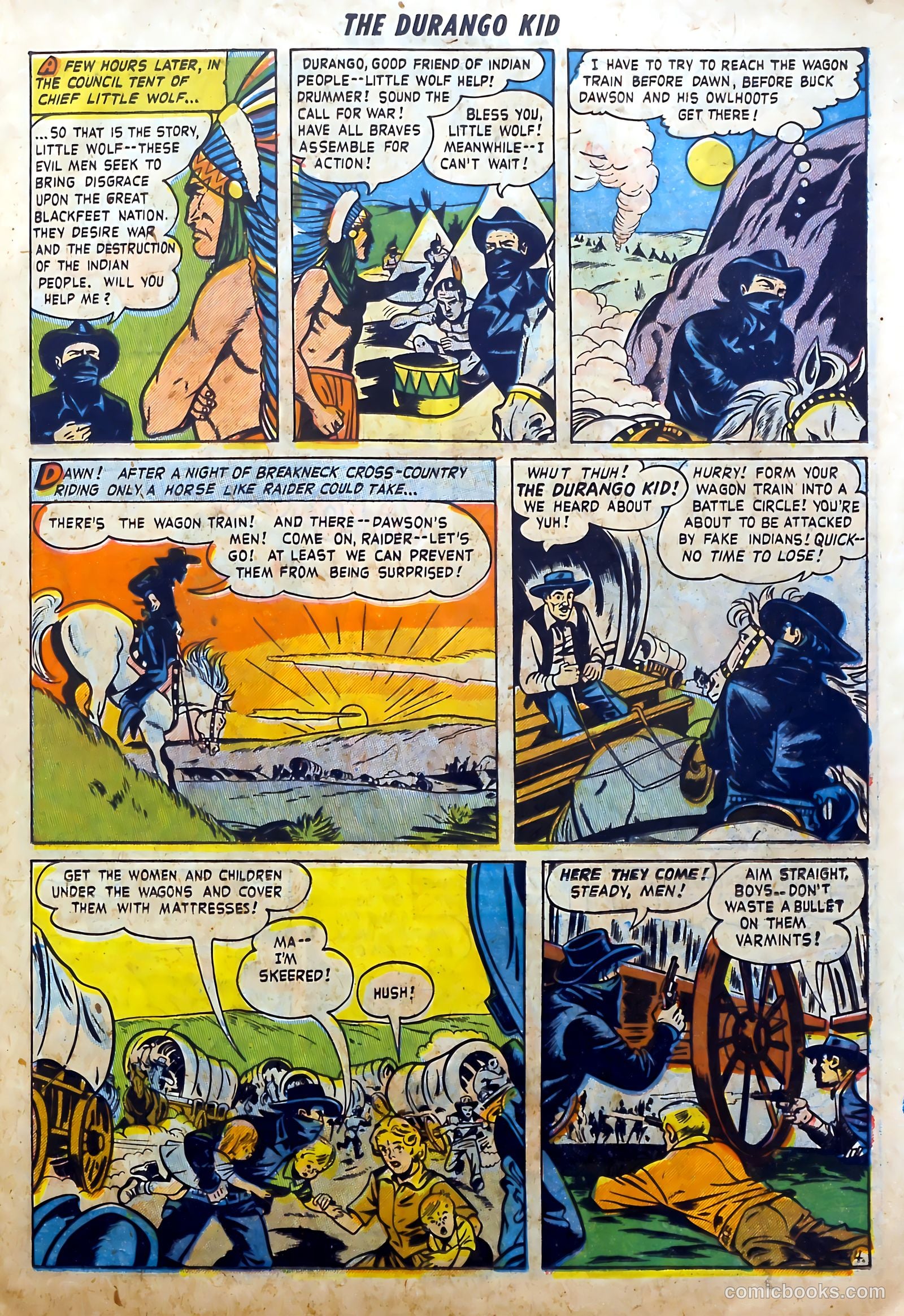 Durango Kid #1 (1955) — page 15 of 36