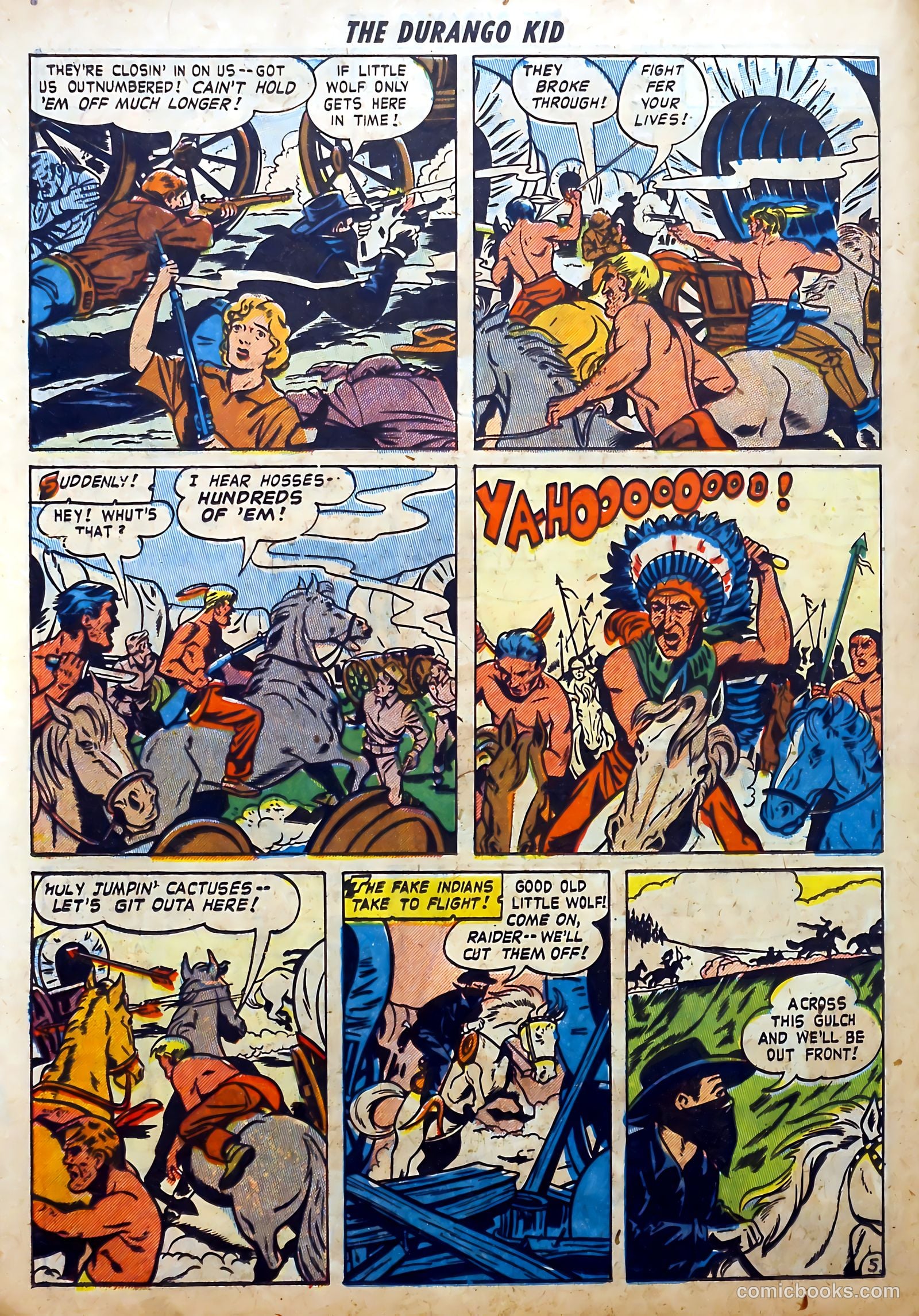 Durango Kid #1 (1955) — page 16 of 36