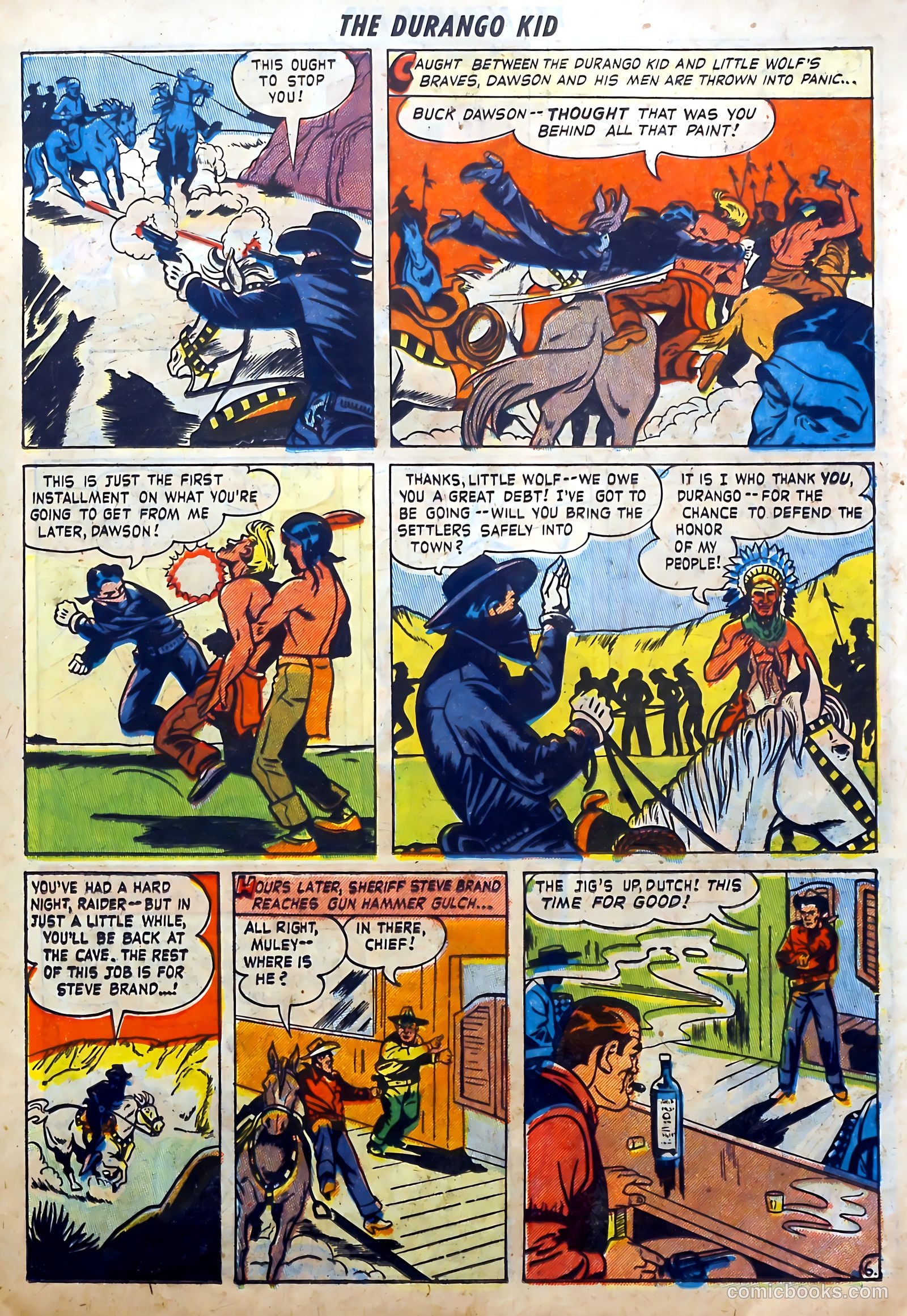 Durango Kid #1 (1955) — page 17 of 36