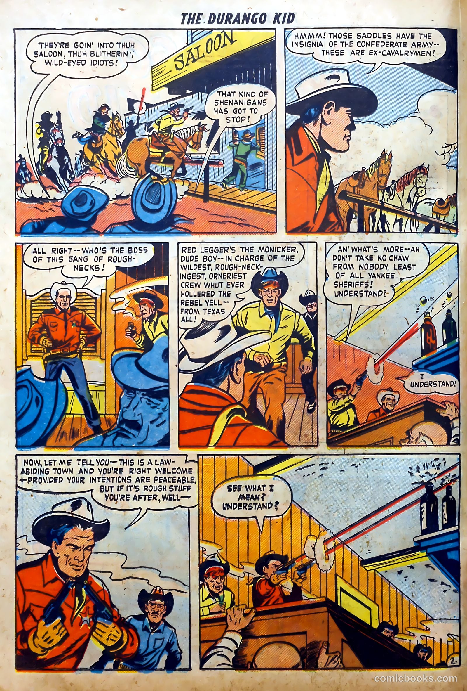 Durango Kid #1 (1955) — page 20 of 36
