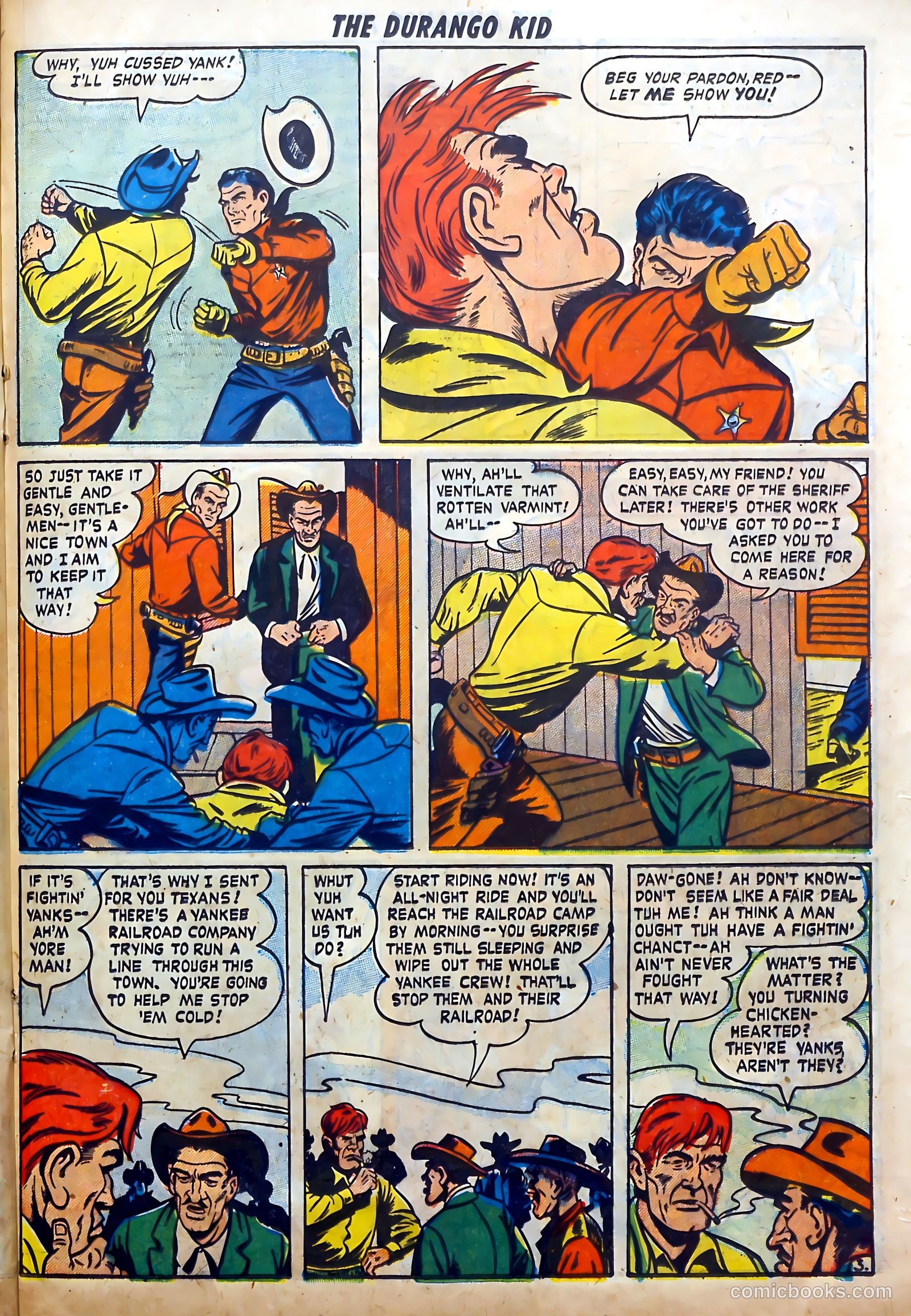 Durango Kid #1 (1955) — page 21 of 36