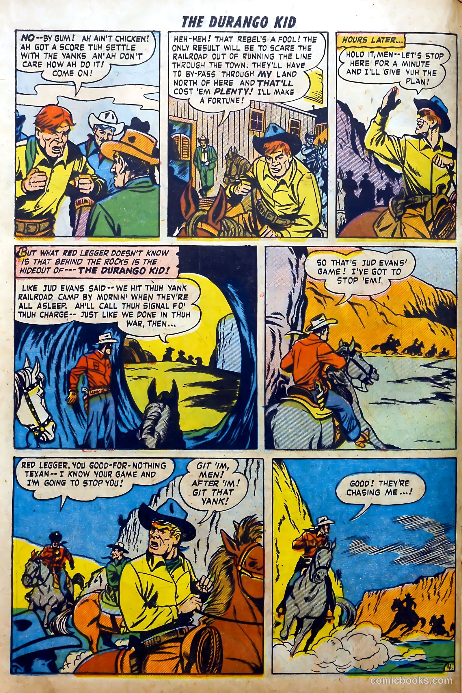 Durango Kid #1 (1955) — page 22 of 36