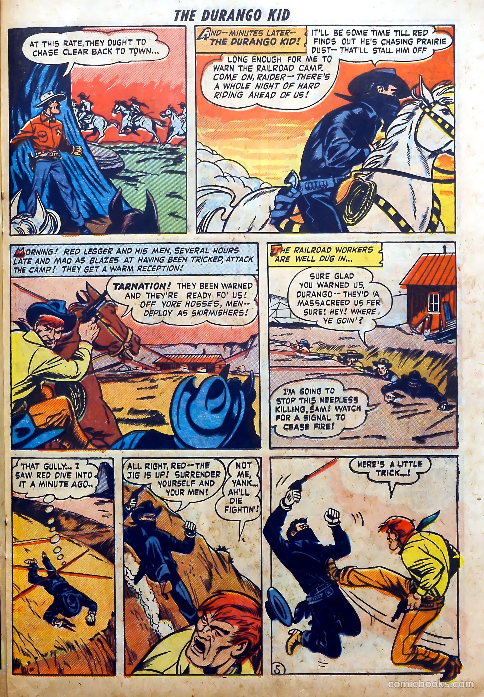 Durango Kid #1 (1955) — page 23 of 36