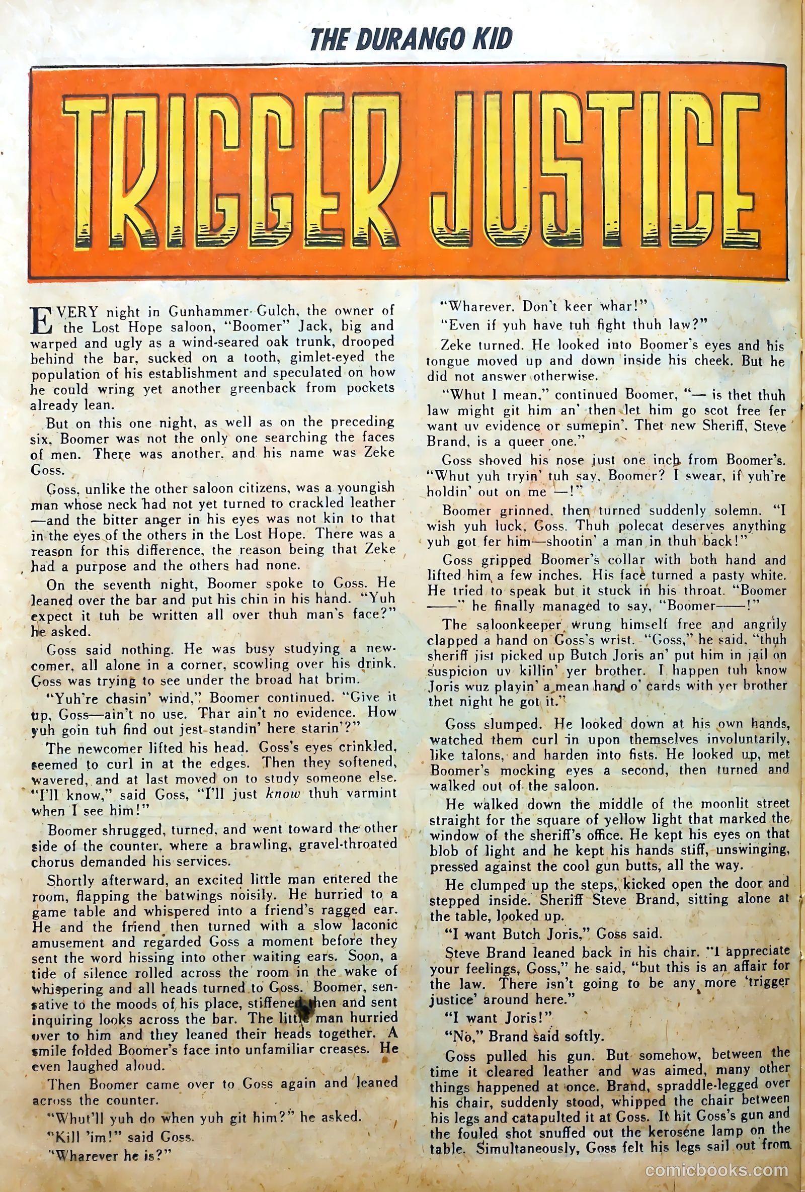 Durango Kid #1 (1955) — page 26 of 36
