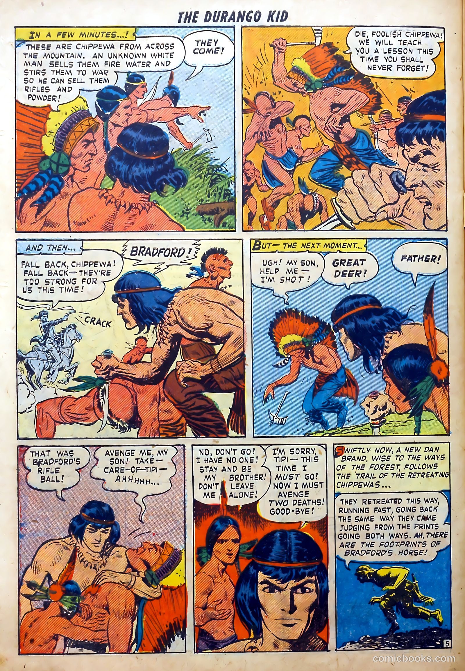 Durango Kid #1 (1955) — page 32 of 36